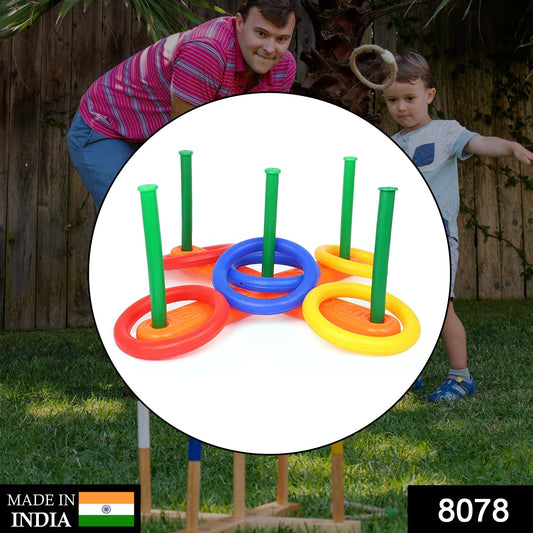 Kidsβ ring toss game set.