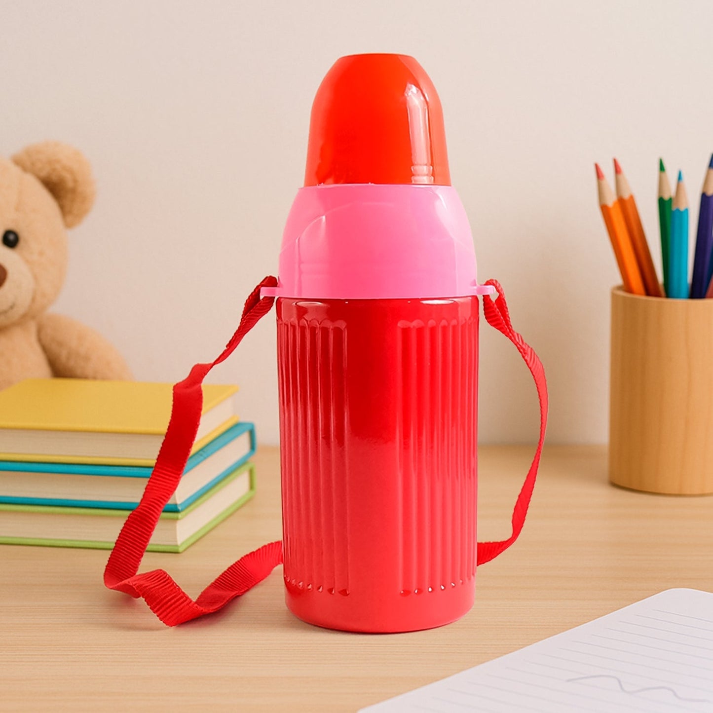 500ML Kids Insulated Plastic Water Bottle (1 Pc) Your Brand