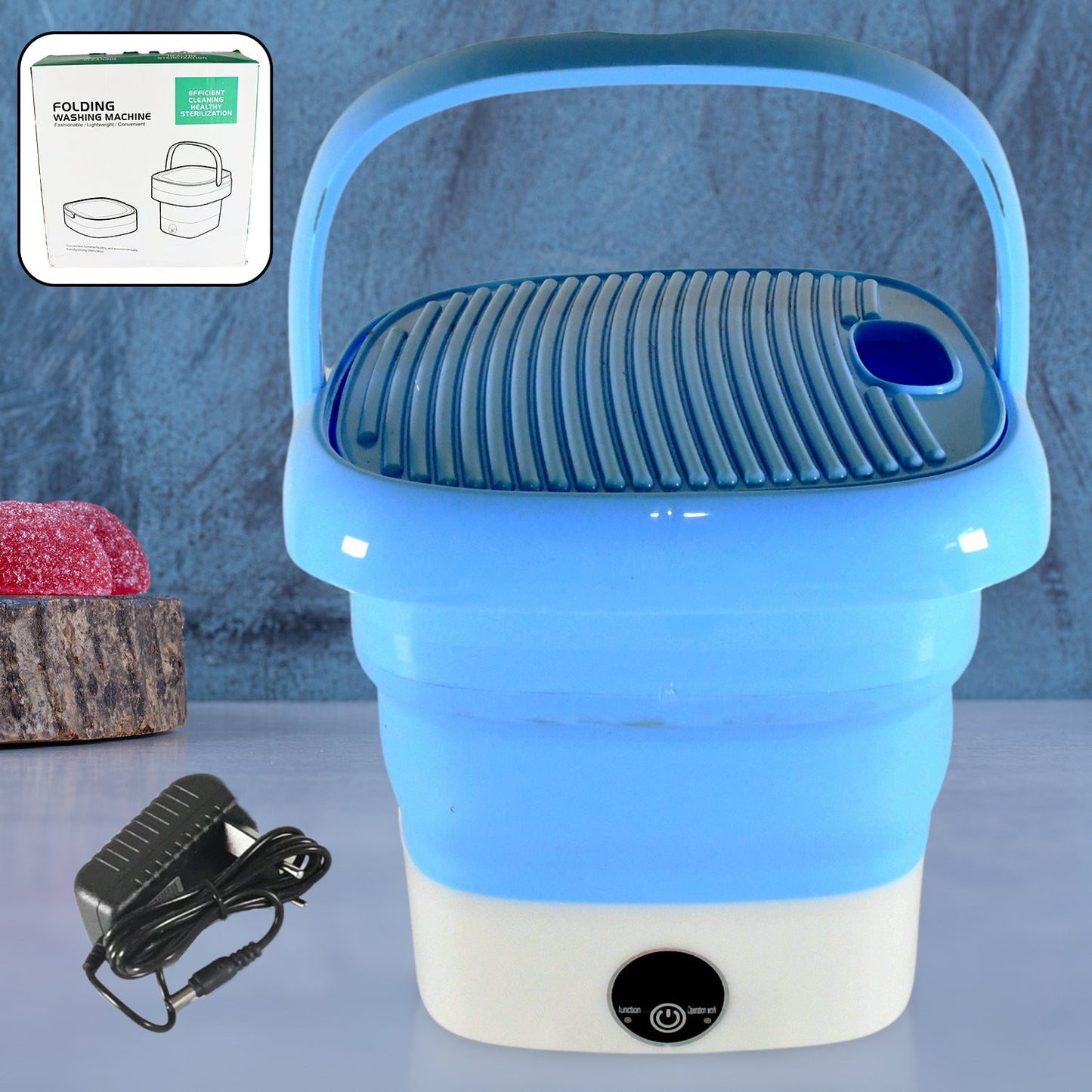 Portable Washing Machine, Mini Folding Washer and Dryer Combo, for Underwear, Socks, Baby Clothes, Travel, Camping, RV, Dorm, Apartment Your Brand