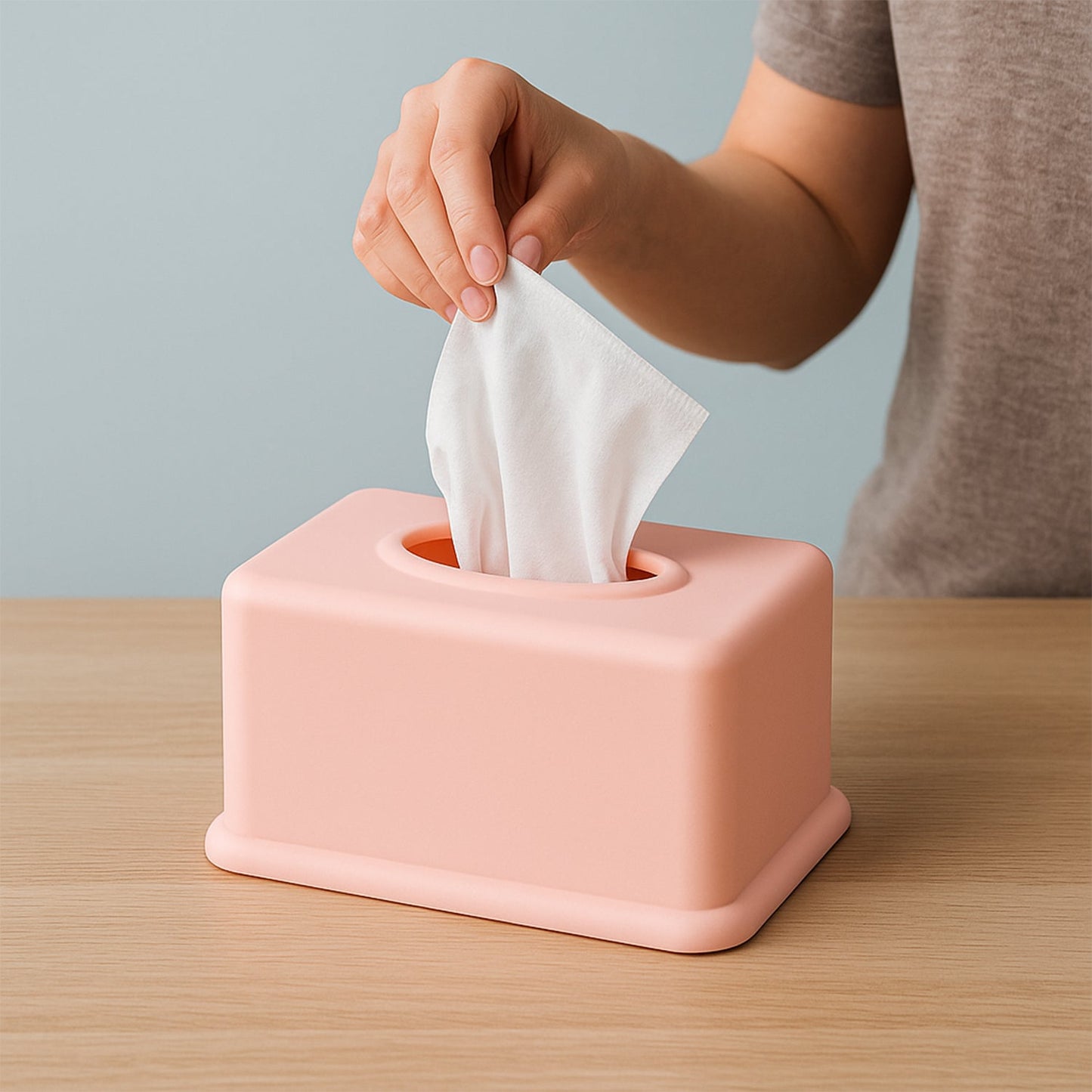 Rectangular Tissue Paper Box Holder (1 Pc) Your Brand