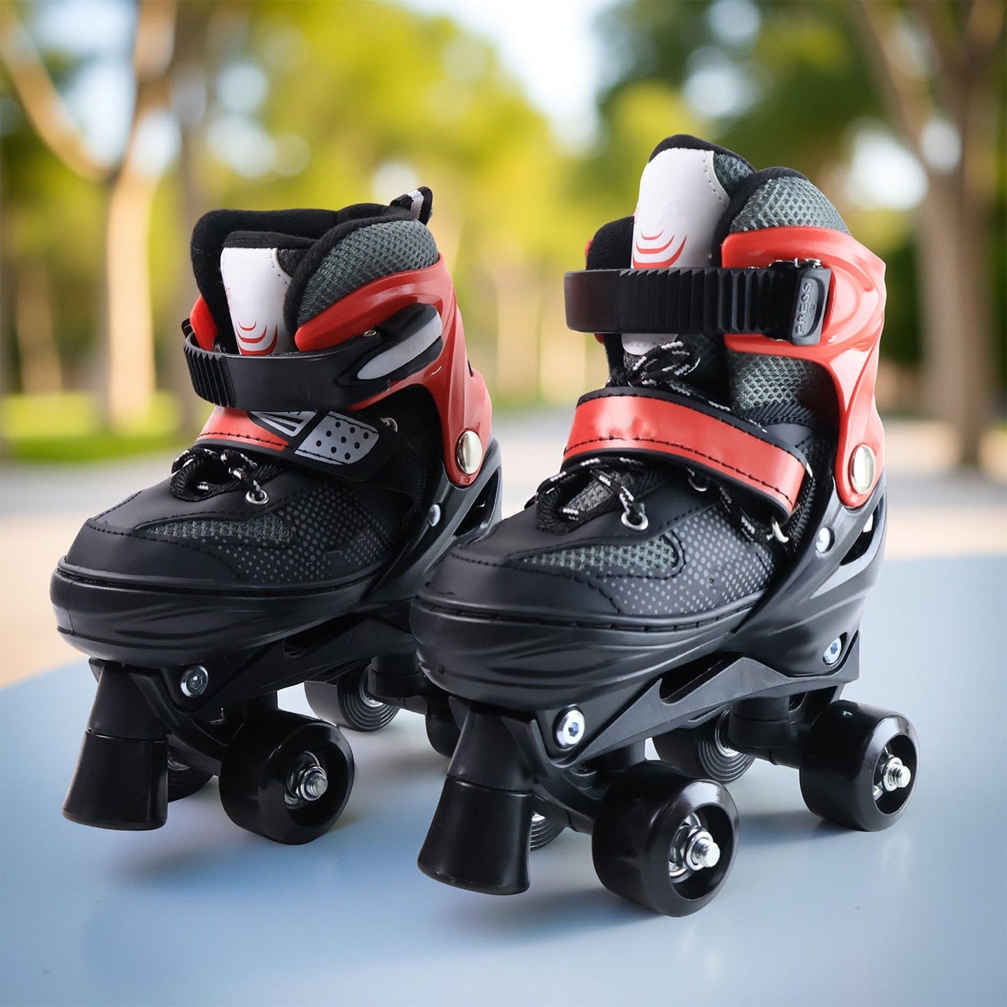 Adjustable Quad Roller Skates for Kids (1 Pair) Your Brand