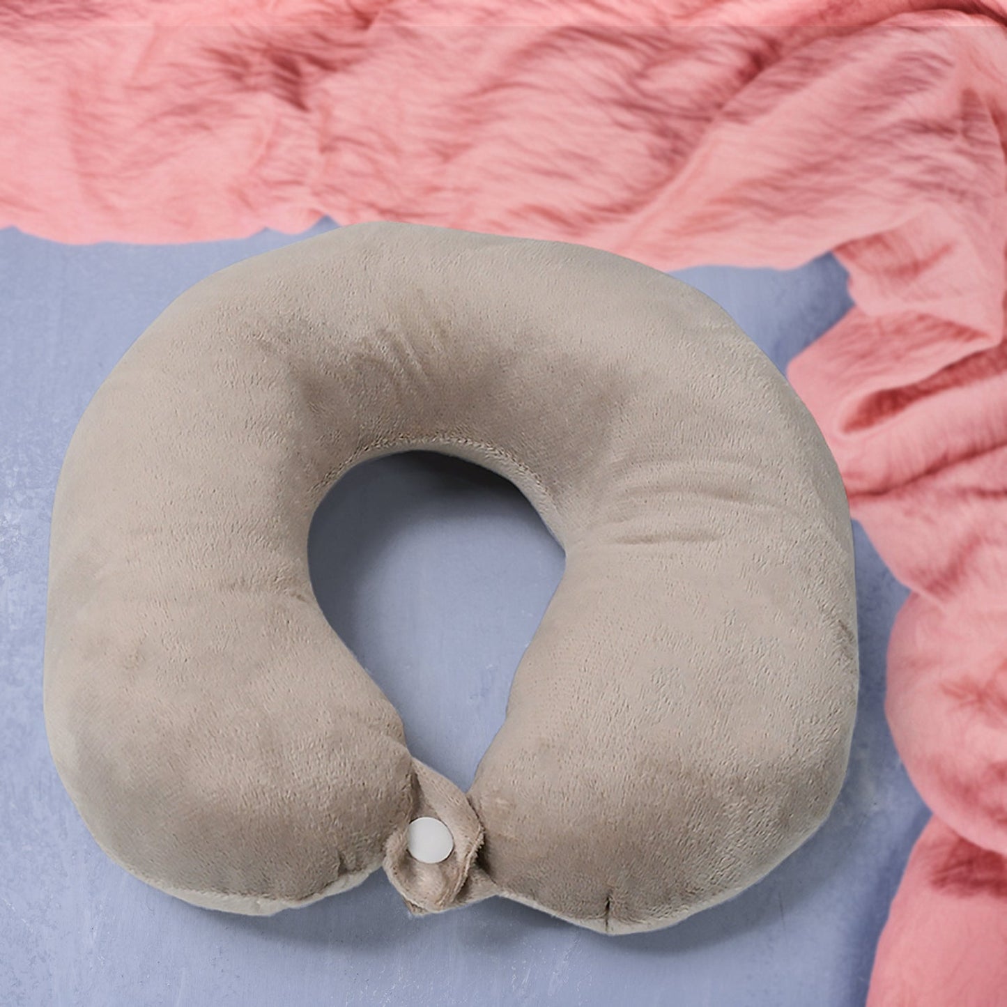 Soft Neck Pillow for Car, Home, Airplane Travel, Travel Neck Pillow for Sleeping & Travel Essentials for Neck Rest Multipurpose Comfortable Head Rest Neck Holder Pillow (1 Pc) Your Brand
