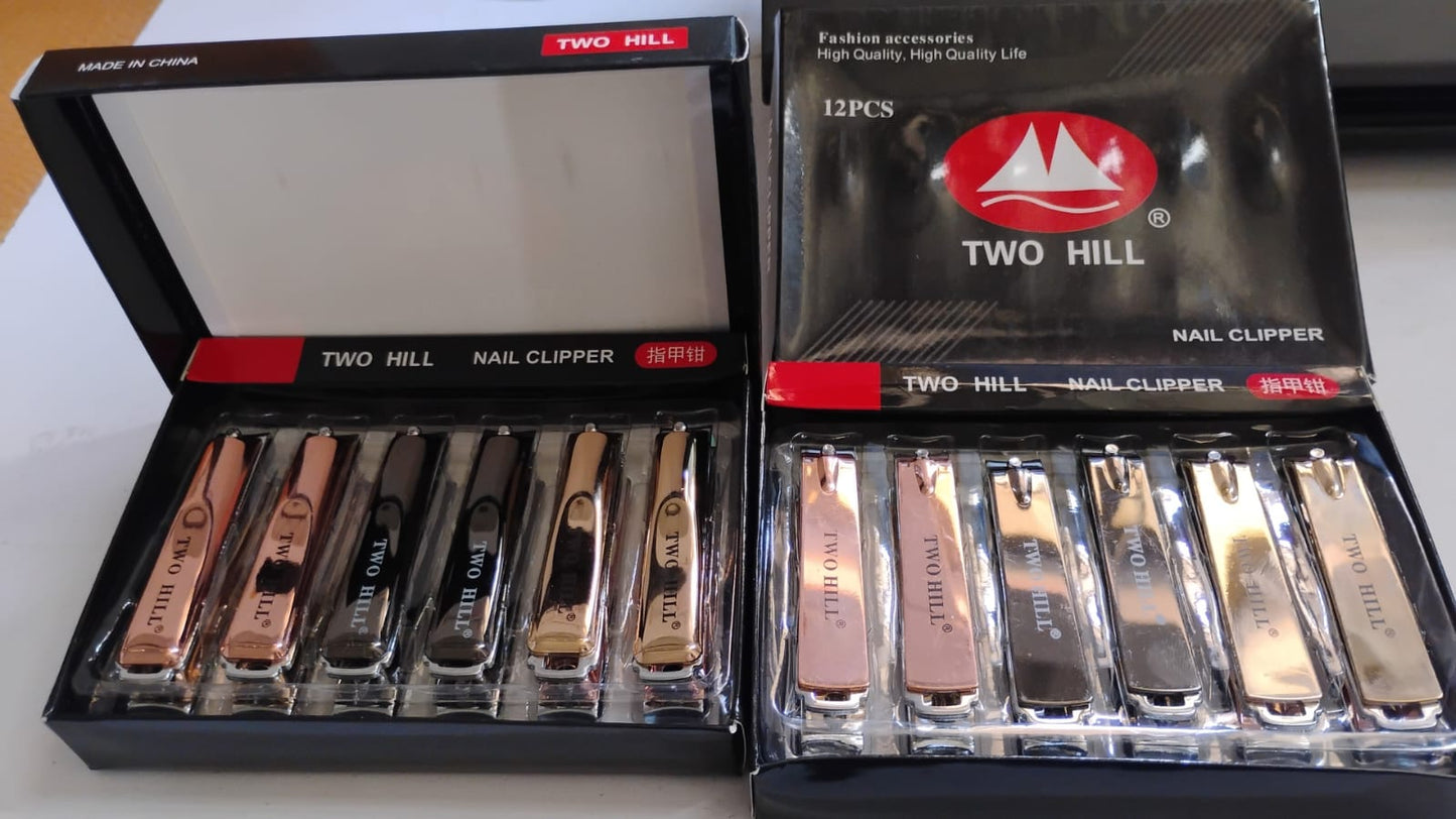 Stainless Steel Cute Nail Clipper with Nail Catcher, Nail File (12 Pcs Set / Mix Design) Your Brand