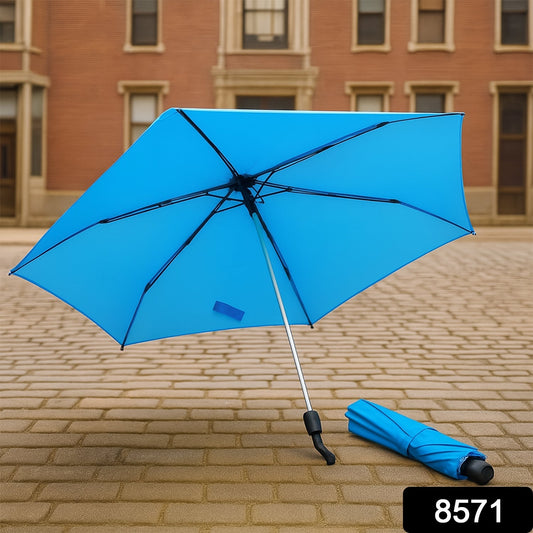 3-Fold Umbrella Summer Sun and Rain Protection Foldable Cute Umbrella || UV Protection Rain Sun Umbrella || Travel Accessories || Umbrella for Children, Girls, and Boys (1 Pc) Your Brand