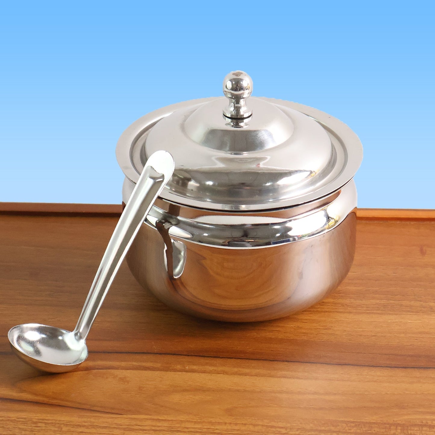 Premium Stainless Steel Ghee Pot Your Brand