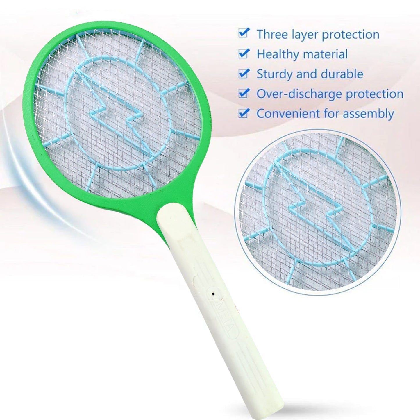 Mosquito Killer bat Electric Rechargeable swatter Killing Racket / Zapper Insect Killer Your Brand