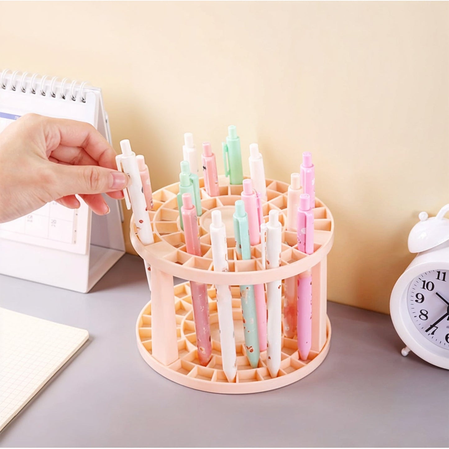 Rotating Makeup Brush Holder Stand (1 Pc) Your Brand