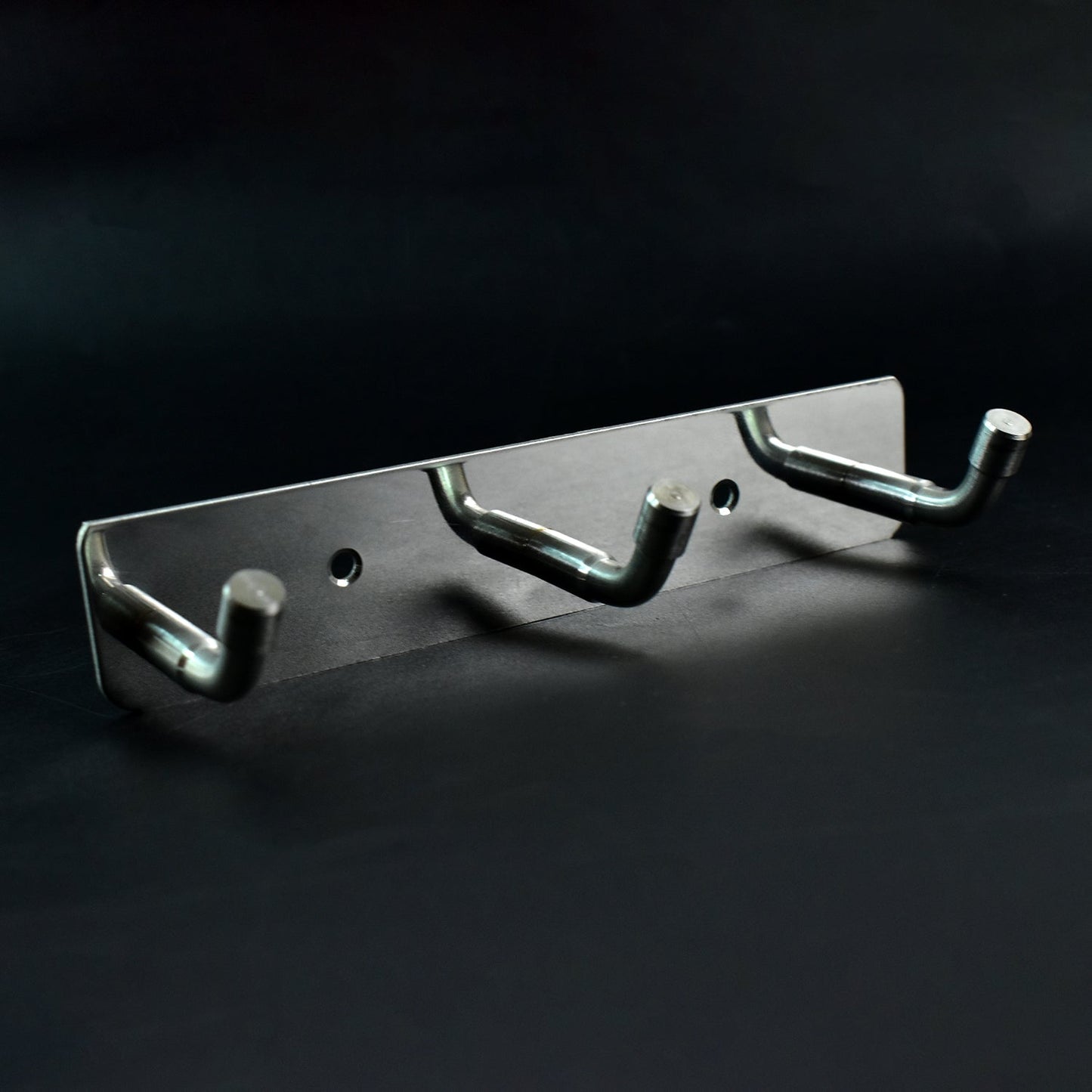 Stainless Steel Wall Mounted Coat 3 Hook Rack (14x3 / 1 Pc) Your Brand