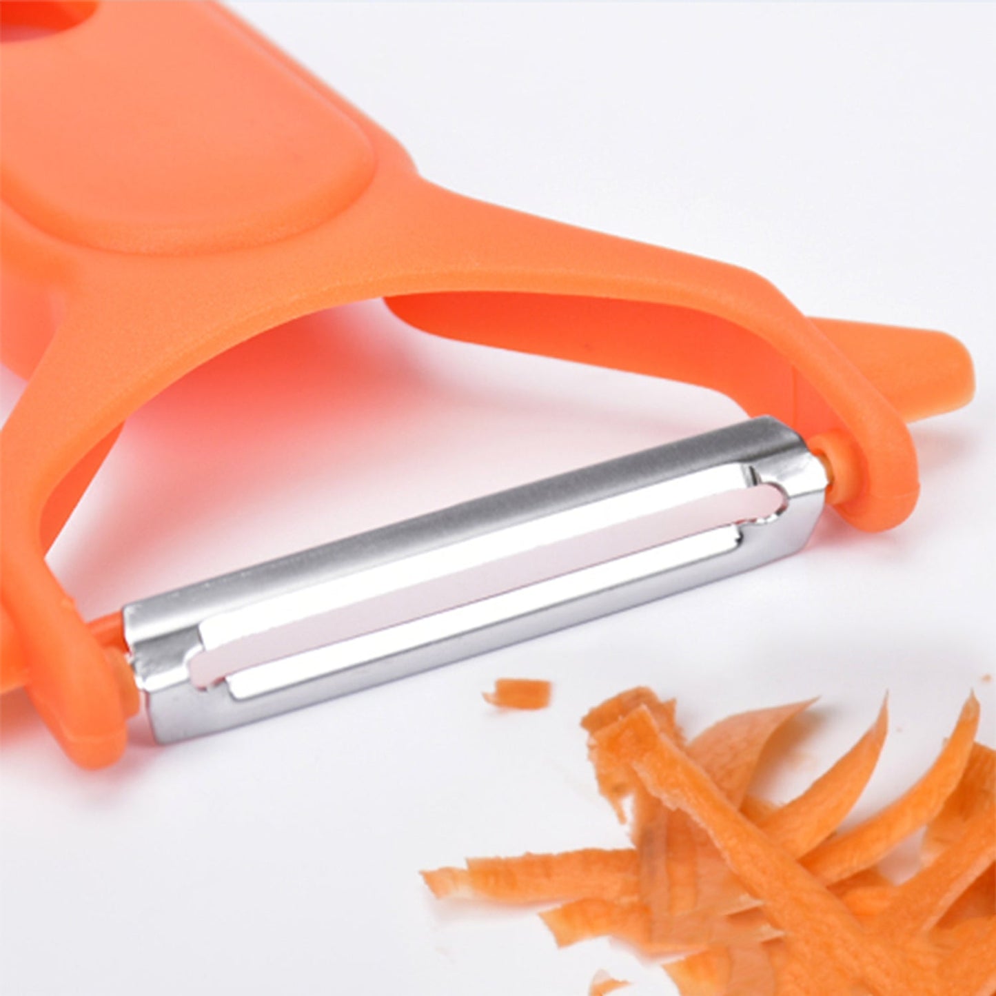 Peeler Slicers Shredders for Fruits and Vegetables, Cutter, Grater Kitchen Helper, Potato Fruits Peeler, Stainless Steel Sharp Blade with Non-Slip Handle (3 Pcs Set) Your Brand