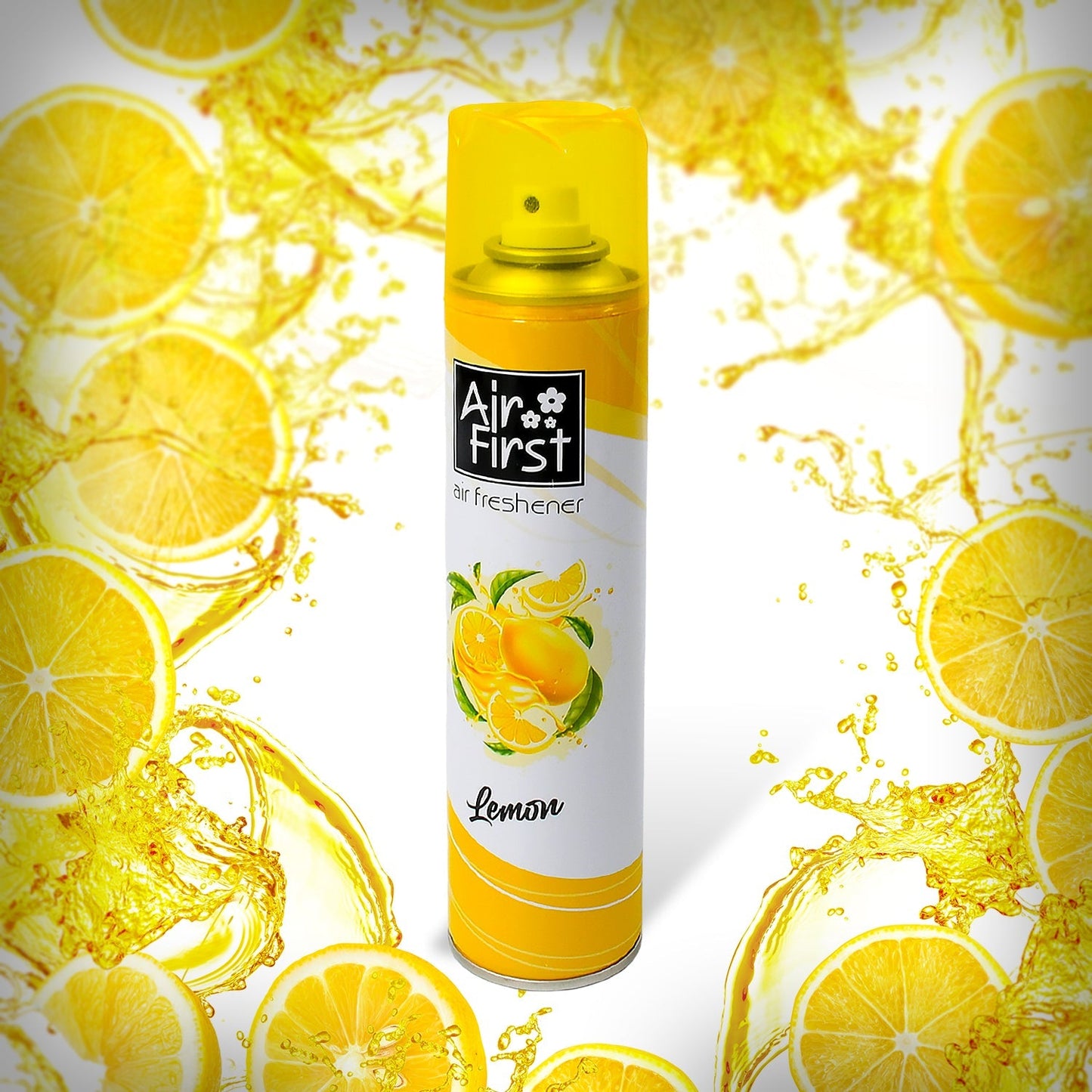 Air Freshener | Used In Office, Home, Hotels, Banquets, Carpet Etc, Room Spray Air Freshener, Mix Fragrance Lemon, Kiwi, Blossom, Aqua, Cafet (300 Ml Approx / 1 Pc) Your Brand