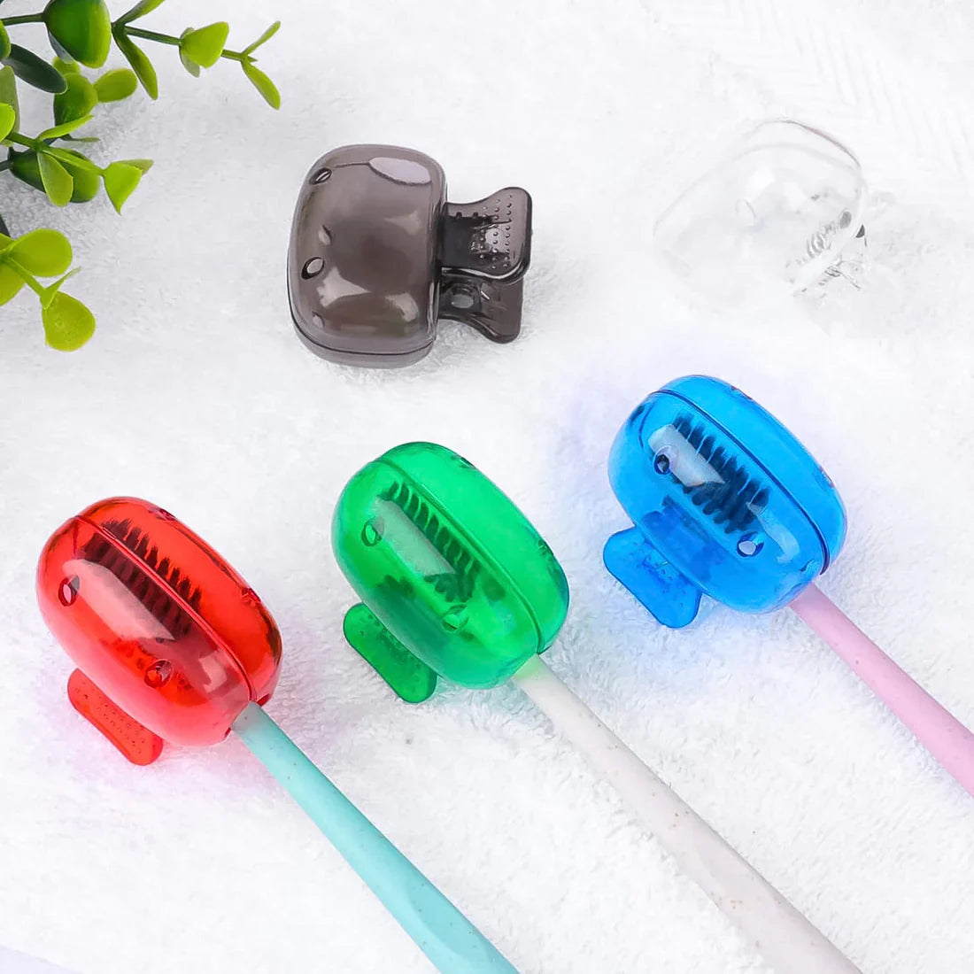 8963 Plastic Toothbrush Head Cover Cap (1 Pc)