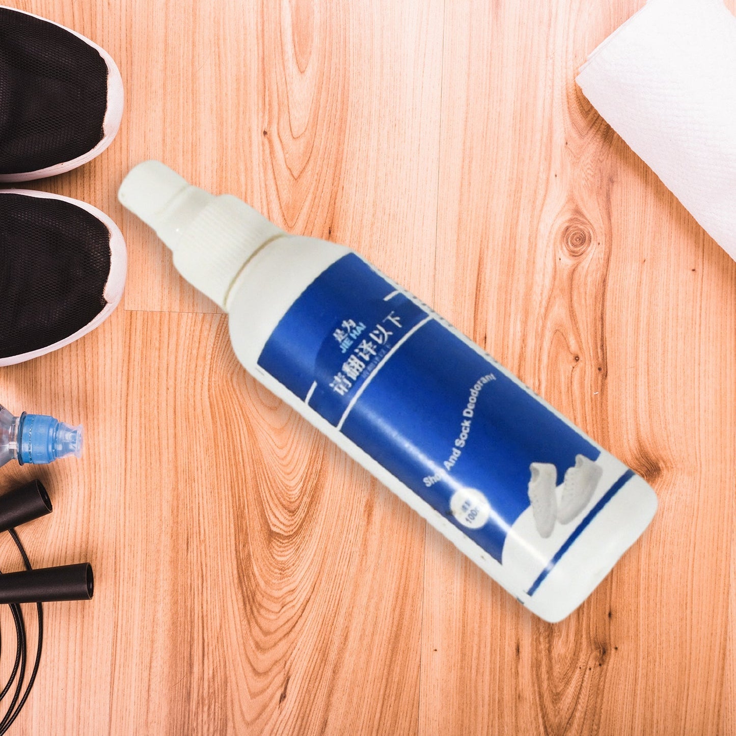 Deodorant Spray for Shoes & Socks, Shoe Deodorizer Spray, Shoe Odor Eliminator Spray, Sneaker & Shoe Deodorant, Freshness for Work Shoes, Safety Shoes, Sports Shoes & More (100 ML) Your Brand