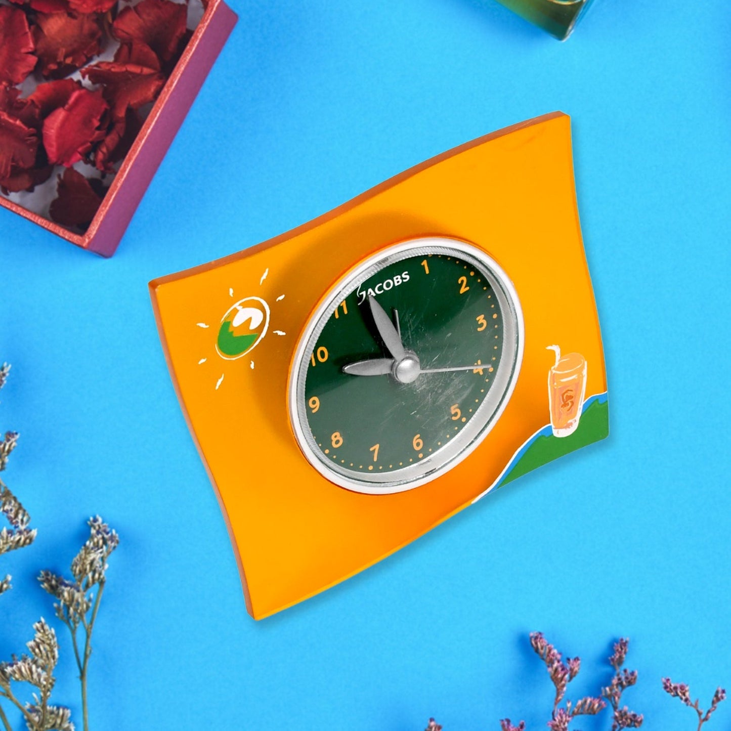 Multi-Function Desk Clock with Alarm – Elegant Design for Your Workspace Your Brand