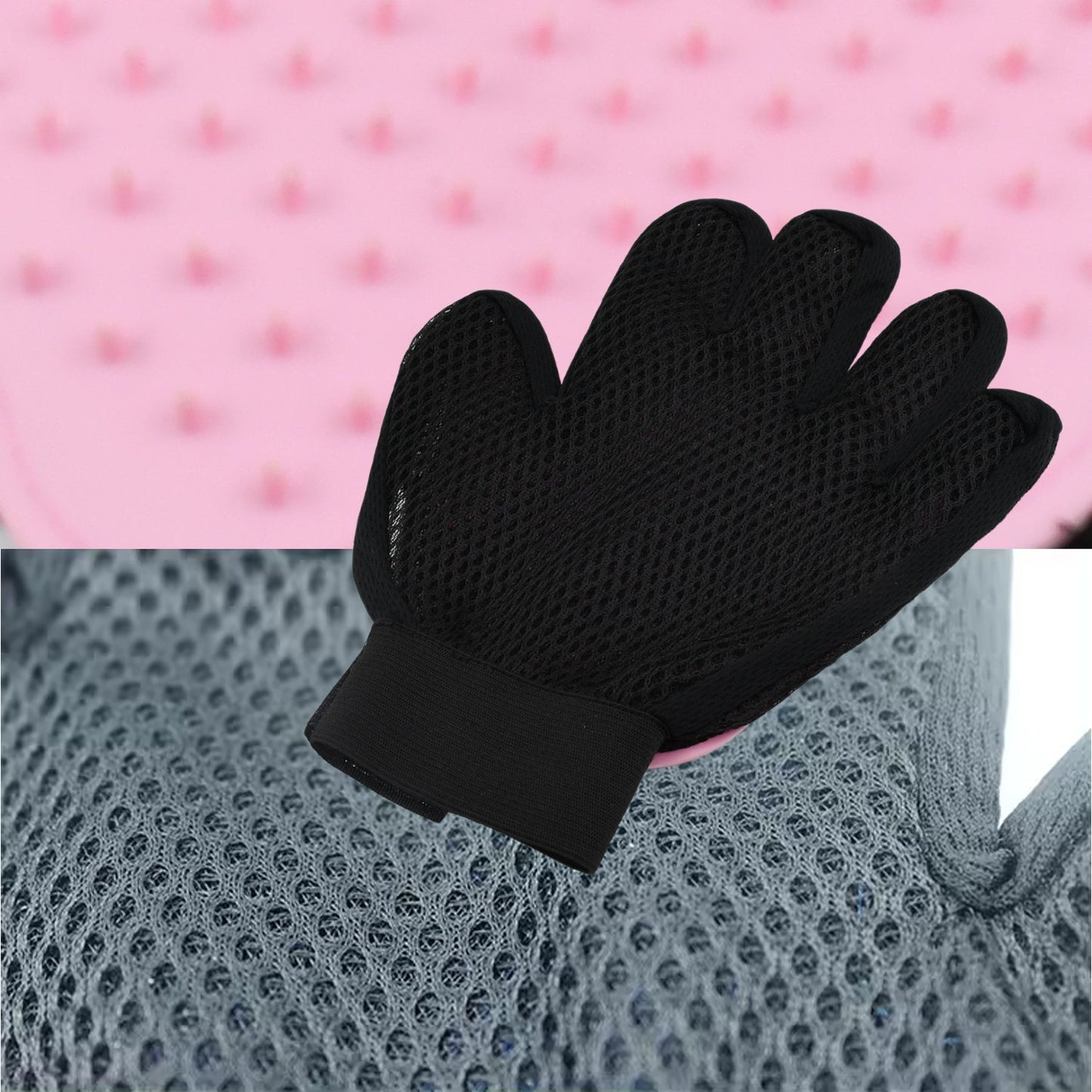 Pink Gloves, Gloves Bathing Tool (1 Pc) Your Brand