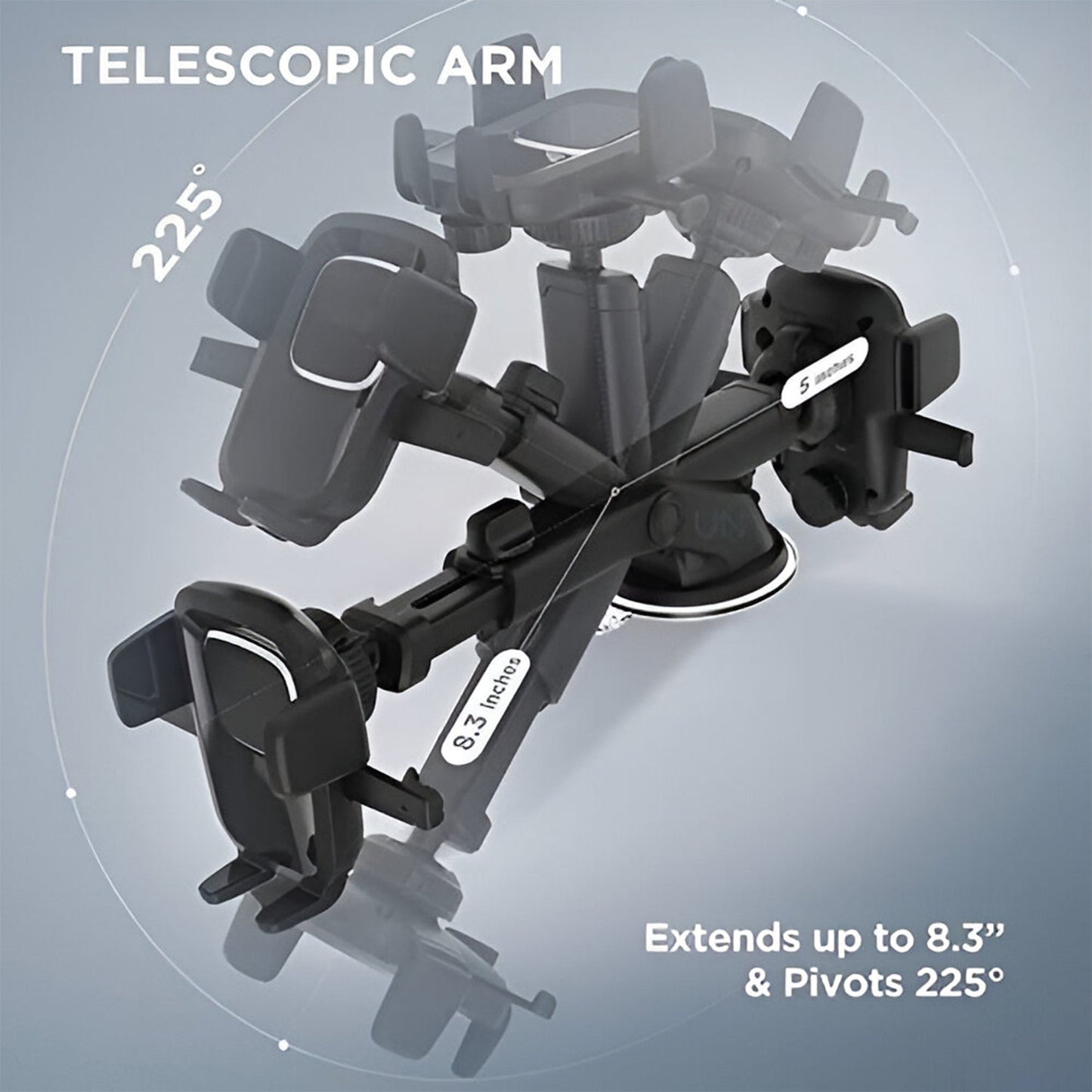 Adjustable Car Mount (Multicolour) Your Brand