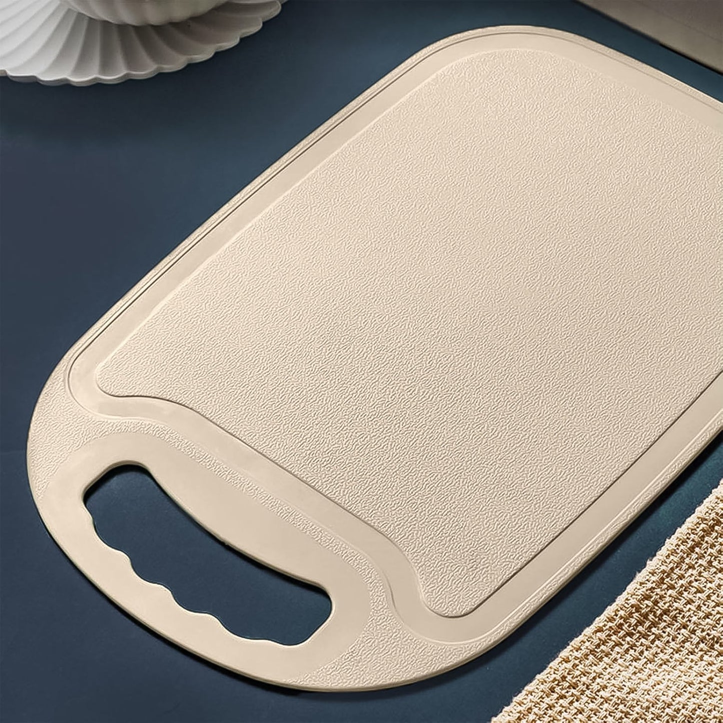 Durable Plastic Chopping Board 34x23 cm (1 Pc) Your Brand