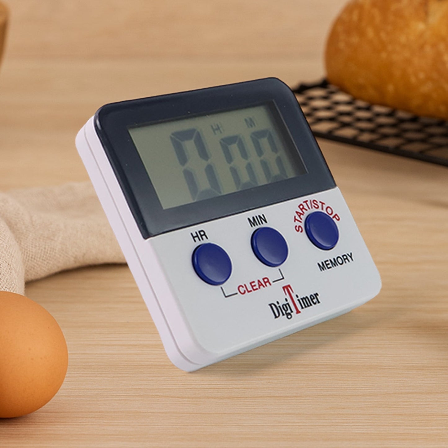 Digital Kitchen Timer with Alarm | Stop Watch Timer for Kitchen | Kitchen Timer with Magnetic Stand |Timer Clock for Study Your Brand
