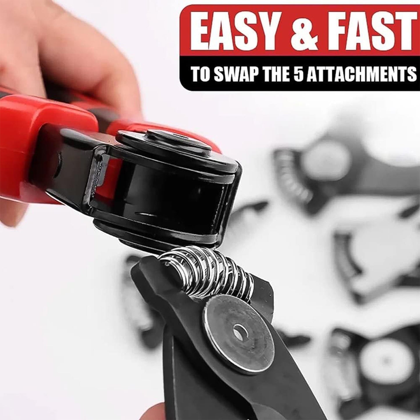 5 in 1 Wire Stripper Pliers Set, Soft Grip, Anti-Slip, Alloy Steel, Cutting, Gripping, Stripping Your Brand
