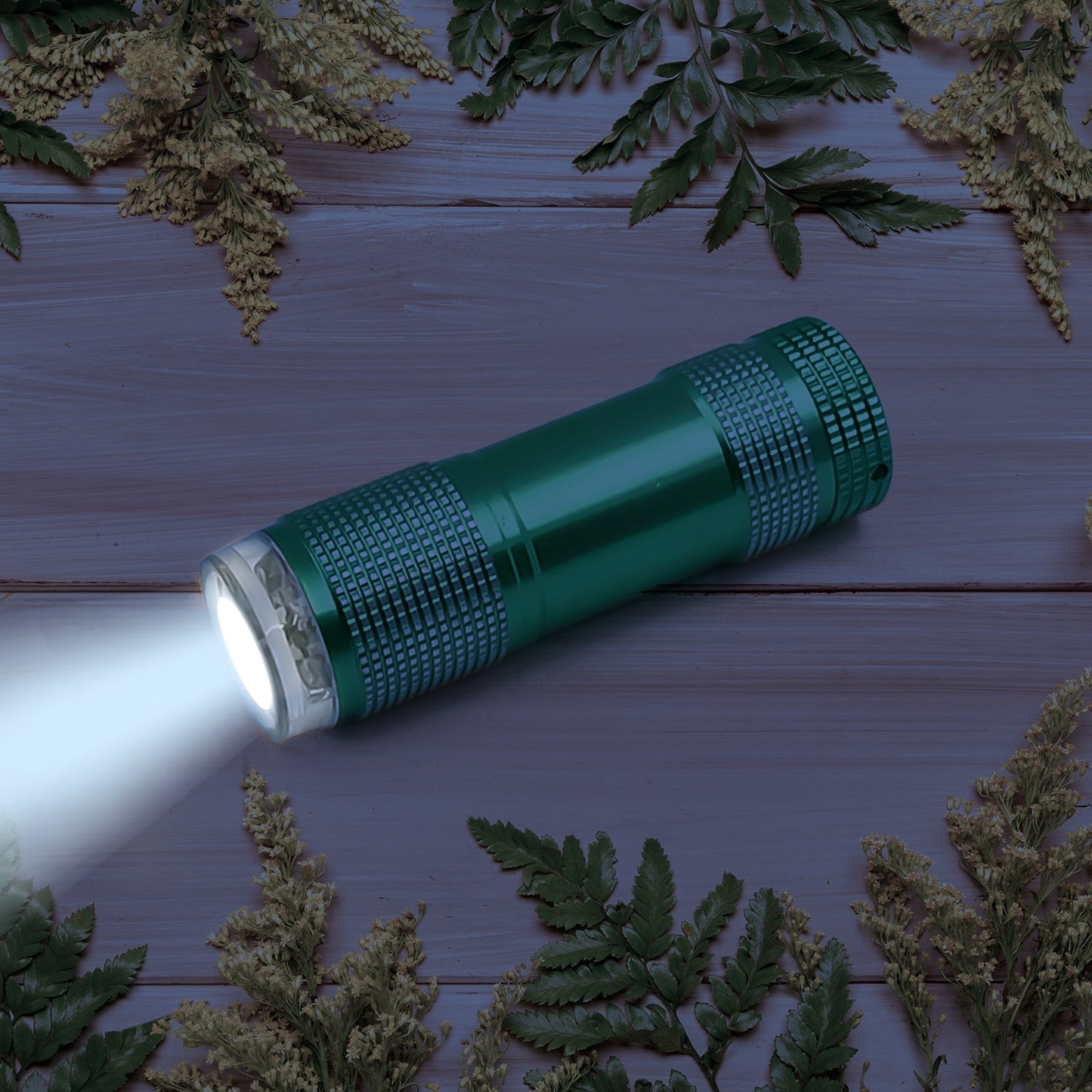 Super-Bright Mini 9 LED Bulb Pocket Torches - Small Torch Flashlight for Camping, Hiking, DIY, Travelling, Outdoors and More 3 Battery operated (Battery not included / 1 pc) Your Brand