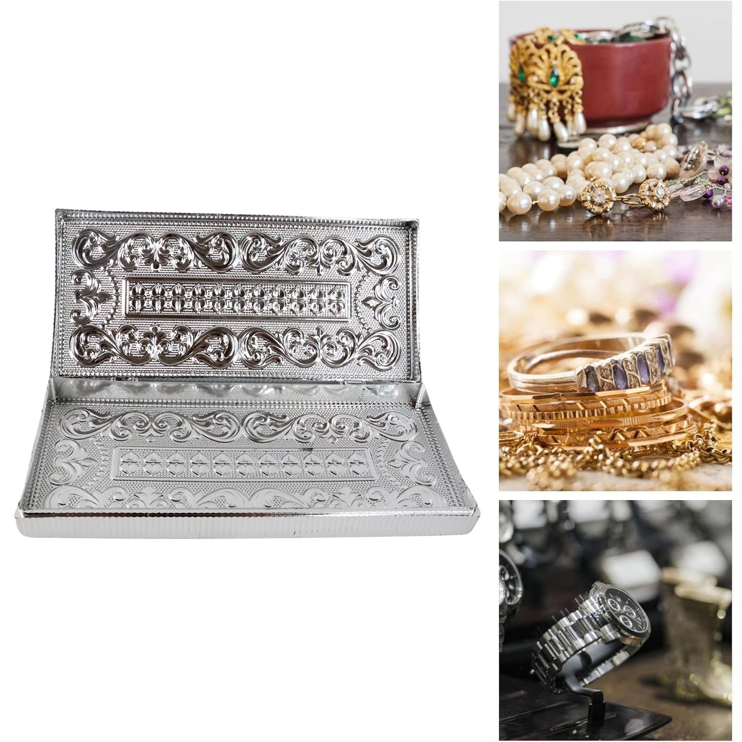 Multipurpose Rectangular Shaped Decorative Designer Gifting Cash Box (1 Pc / 20×9 Cm) Your Brand