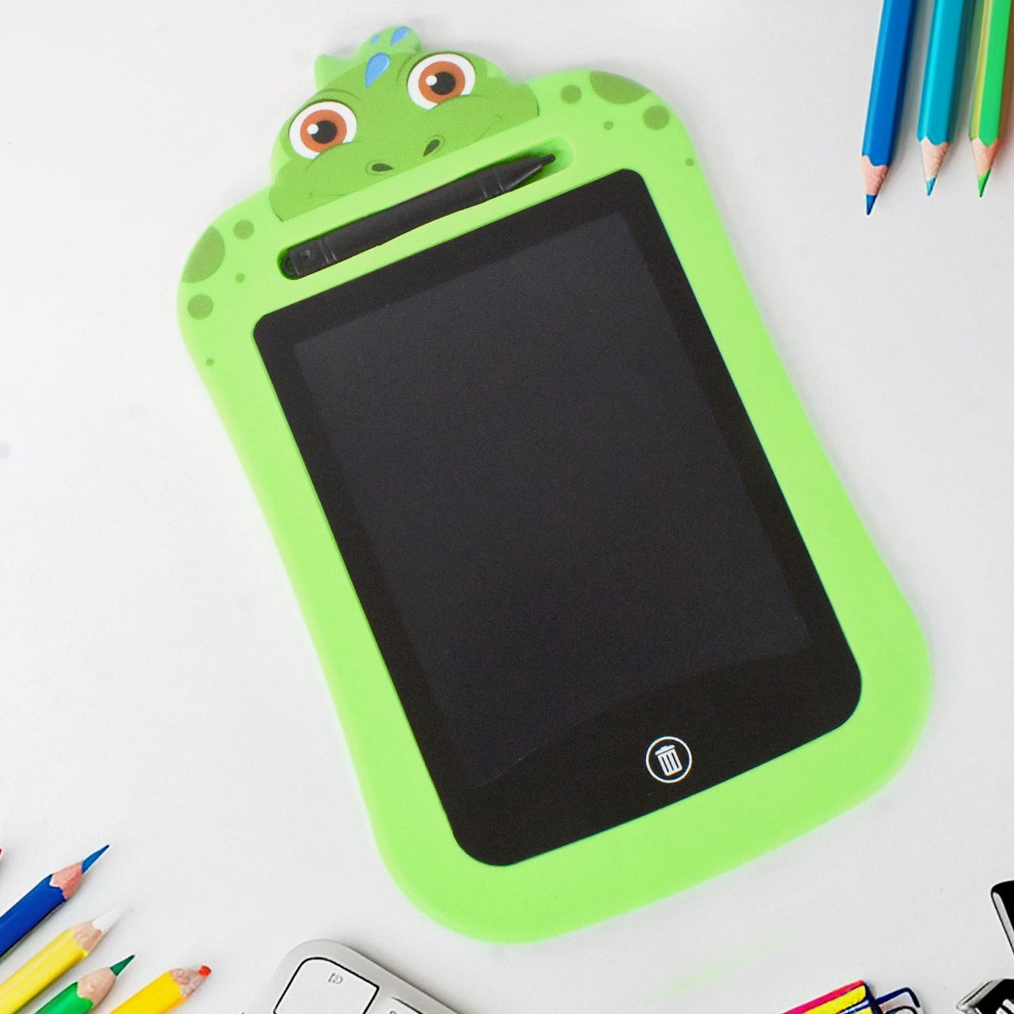 Kids Portable LCD Writing Tablet (1 Pc / Mix Design) Your Brand