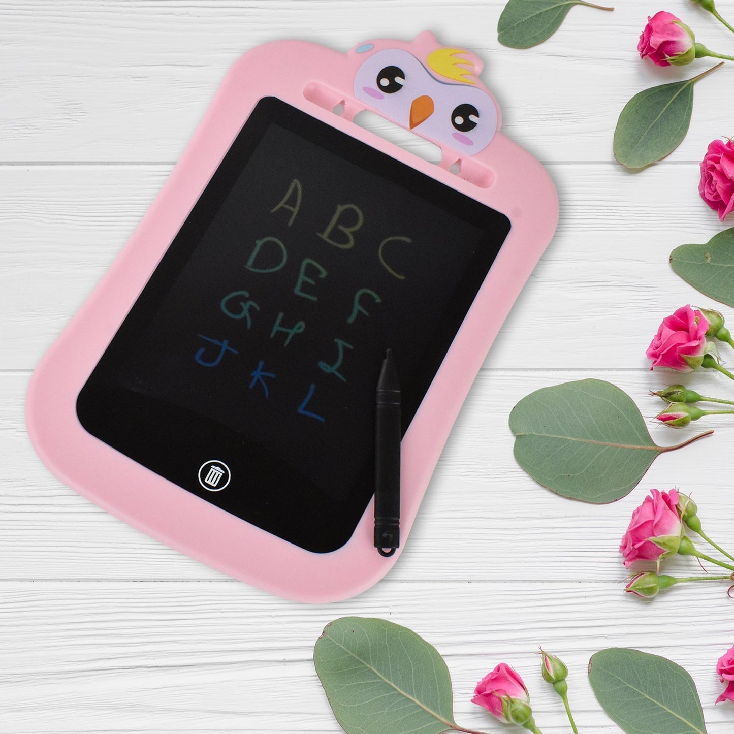 Kids Portable LCD Writing Tablet (1 Pc / Mix Design) Your Brand