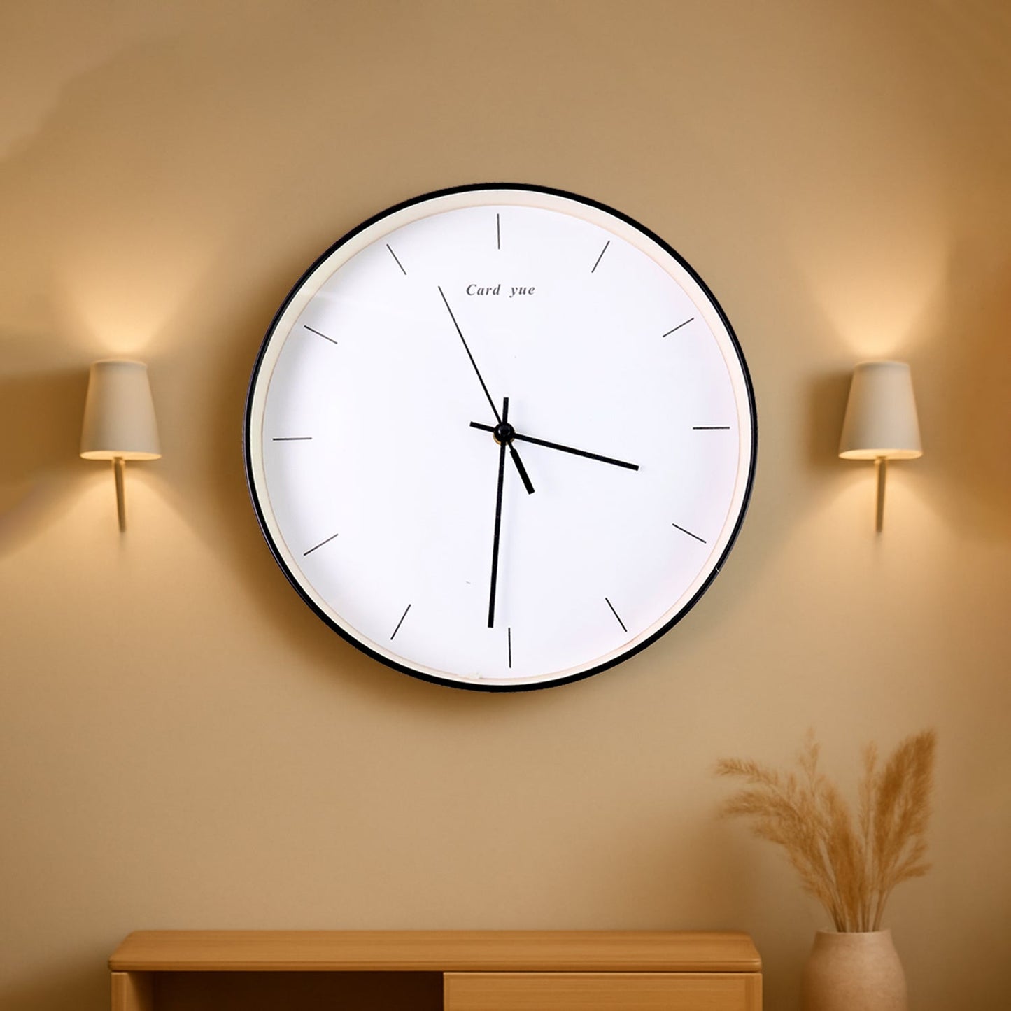 Minimalist Wall Clock with Accessories (1 Pc) Your Brand
