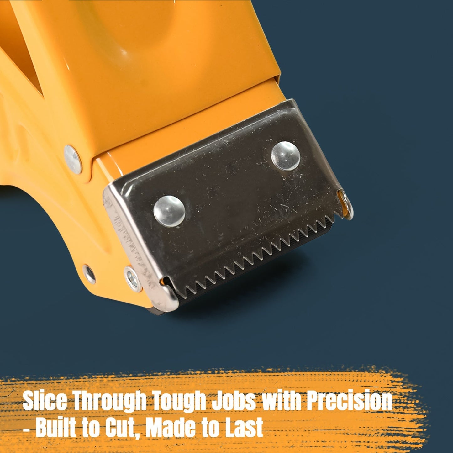 Metal Packing Tape Dispenser Cutter for Home Office use, Tape Dispenser for Stationary, Tape Cutter Packaging Tape Your Brand