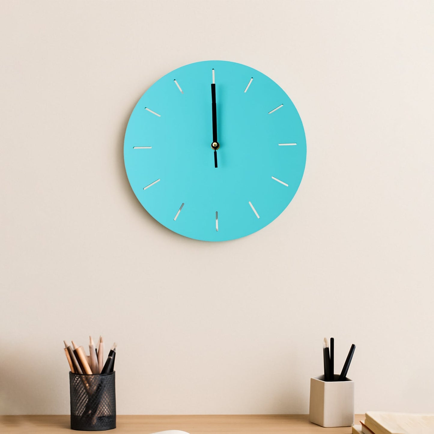 Contemporary Minimal Wall Clock (1 Pc) Your Brand