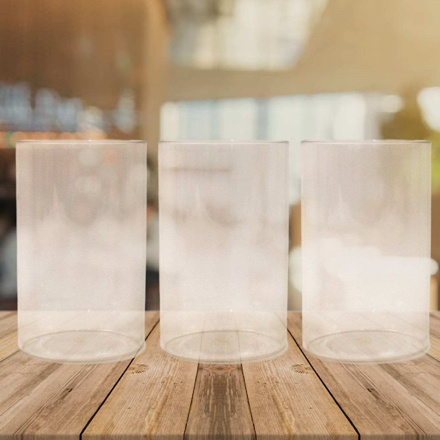 Apex Everyday Plastic Glass Set – 6 Pieces Lightweight & Unbreakable Your Brand