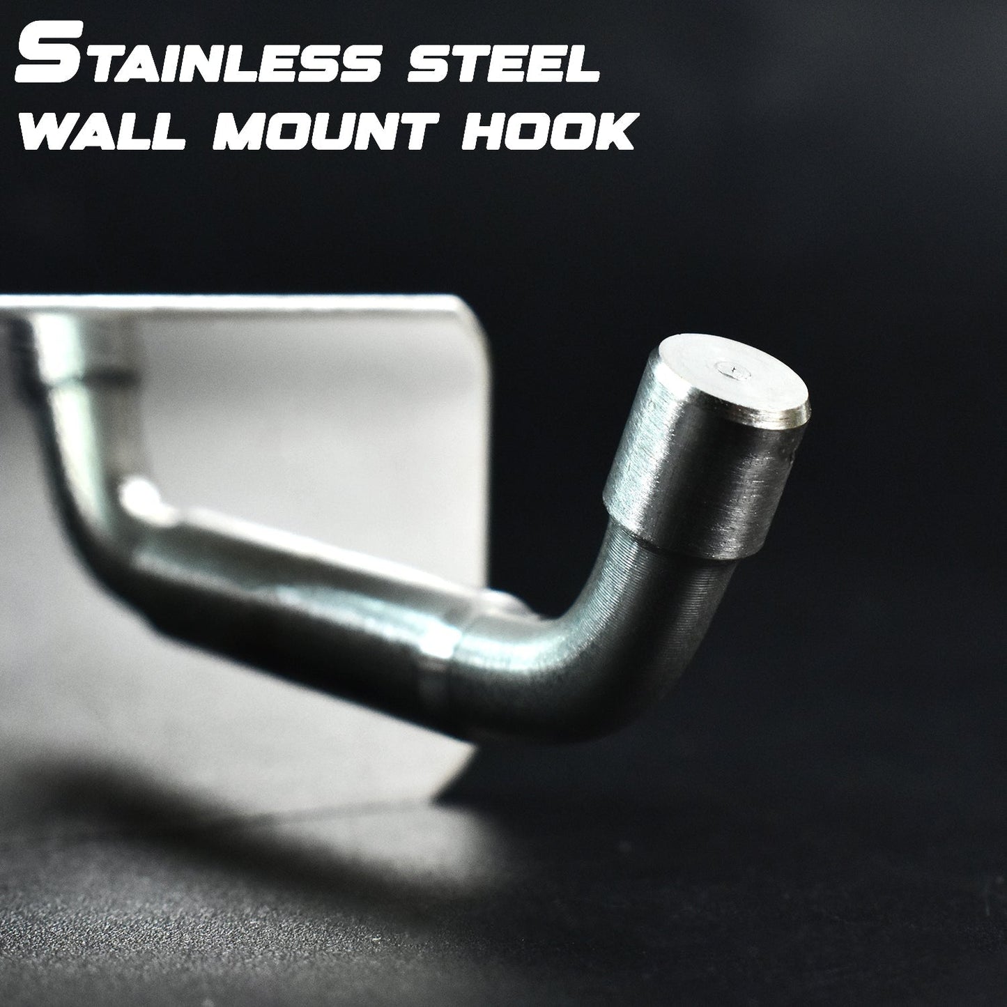 Stainless Steel Wall Mounted Coat 3 Hook Rack (14x3 / 1 Pc) Your Brand