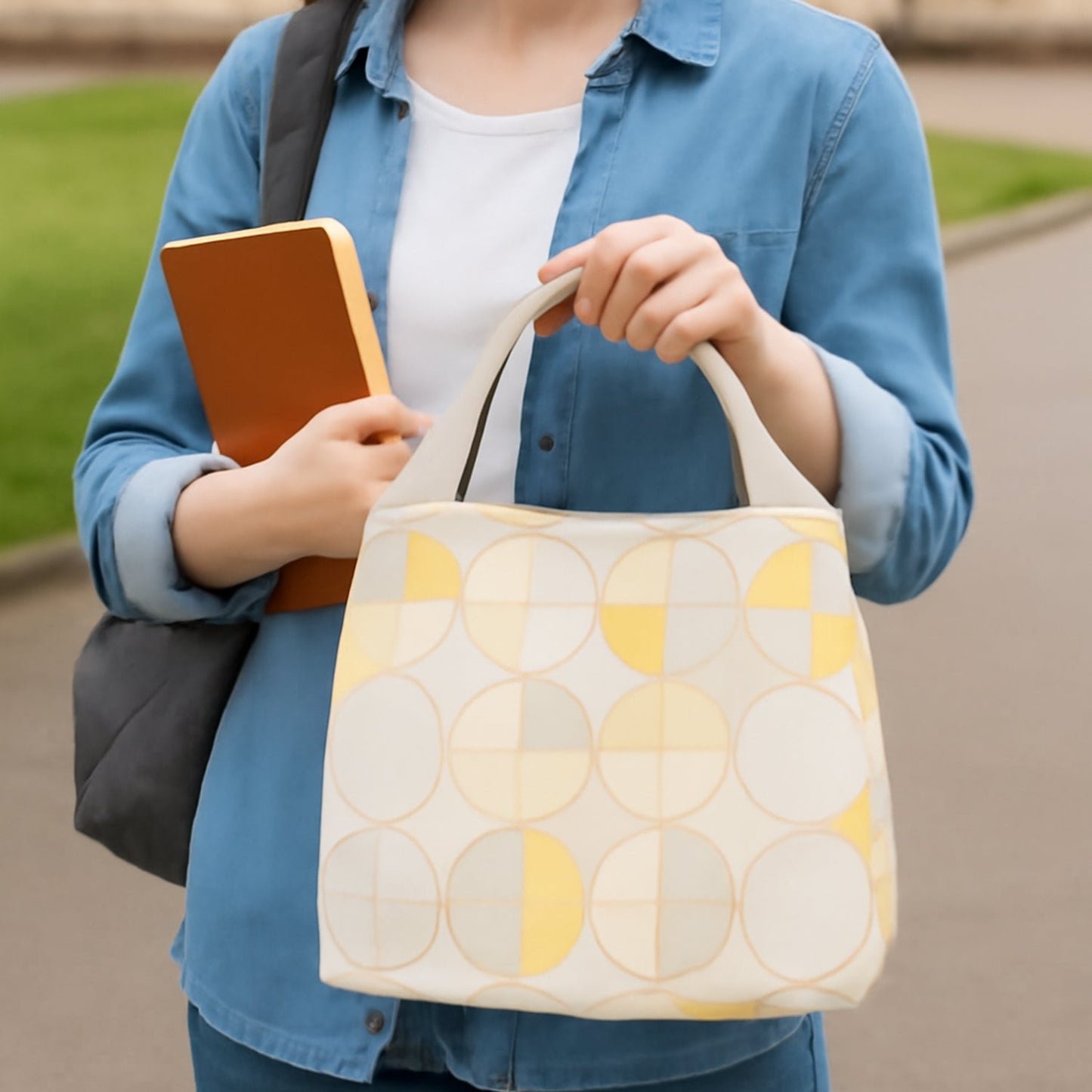 Lunch Bag for Women Men Insulated Lunch Bag (1 Pc / Mix Color) Your Brand