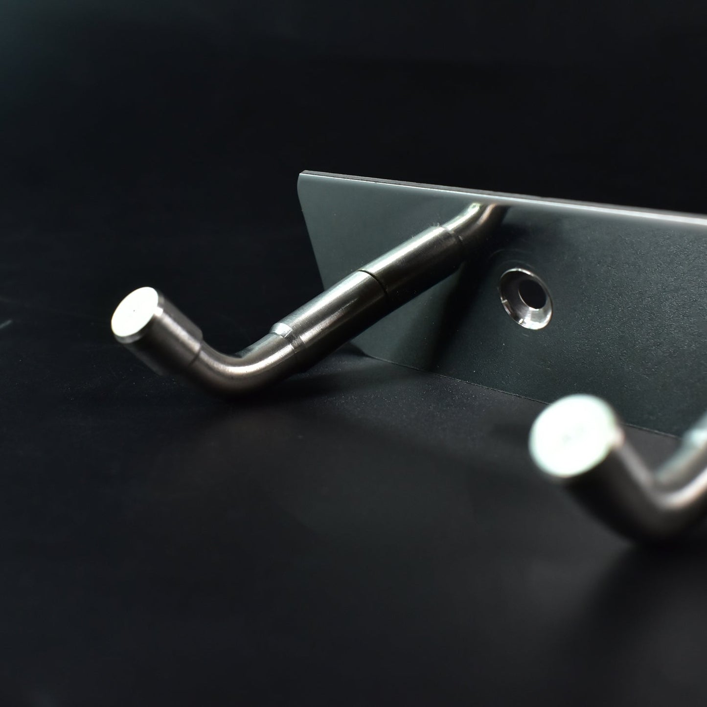 Stainless Steel Wall Mounted Coat 4 Hook Rack (20x3 / 1 Pc) Your Brand