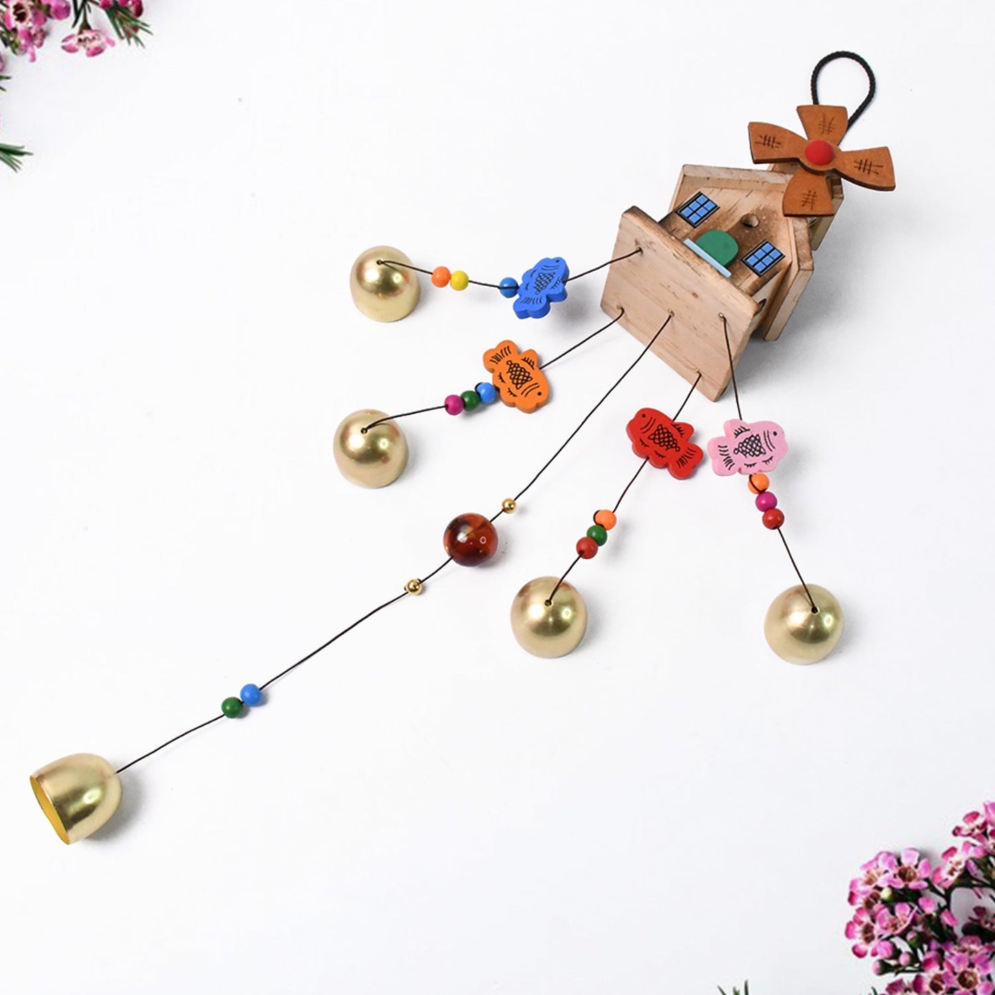 Home Decor Wind Chimes Outdoor Hanging (1 Pc) Your Brand