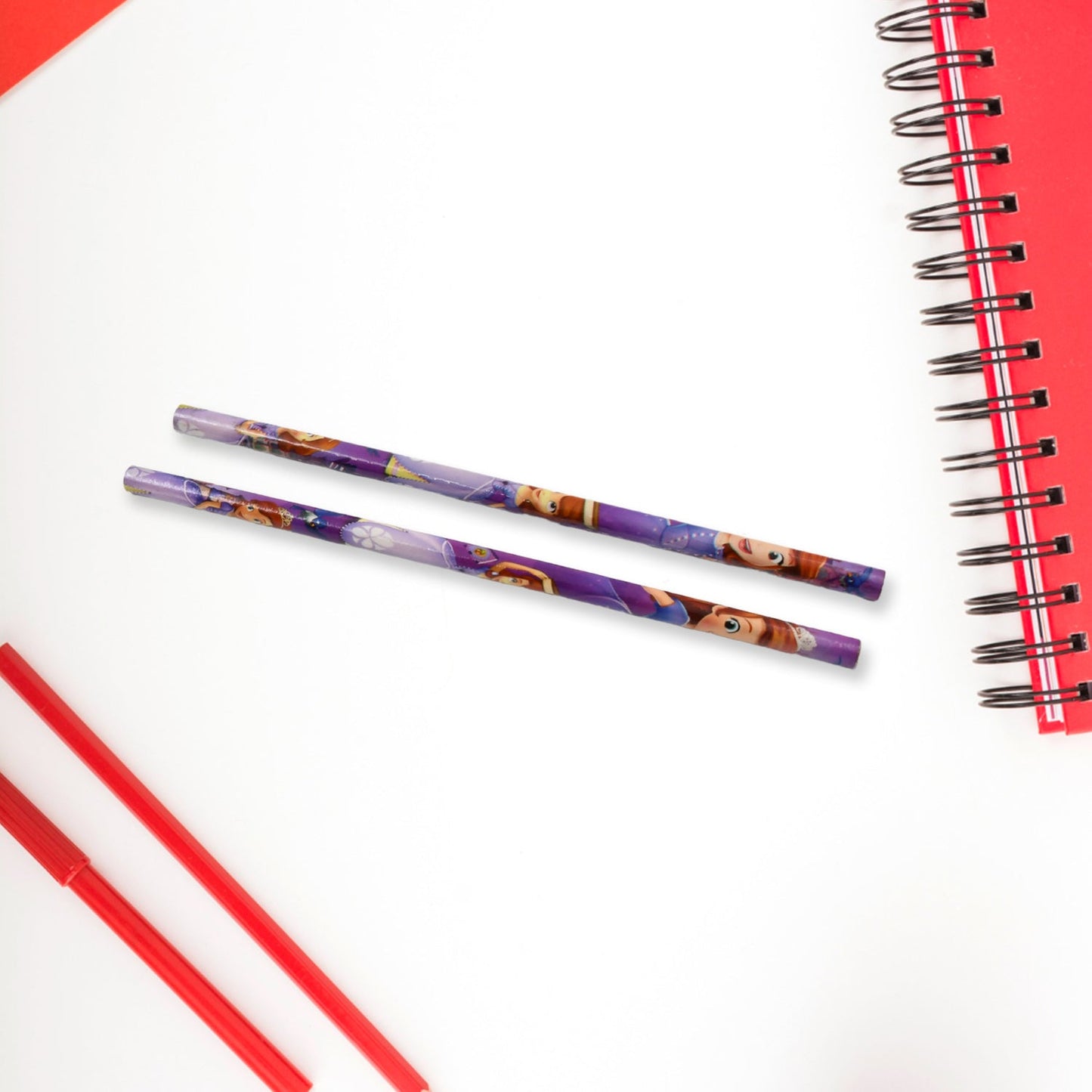 5 in 1 Mix Stationery Gift Set for Kids, Stationary Set Including 2 Pencil, Ruler, Rubber, Pencil Sharpener, School, Office Product Gift (5 Pcs Set) Your Brand
