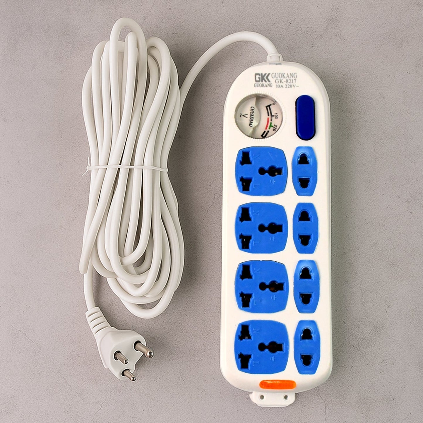 8 socket Heavy Duty Power Extension Board (10 mtr. / 1 Pc) Your Brand