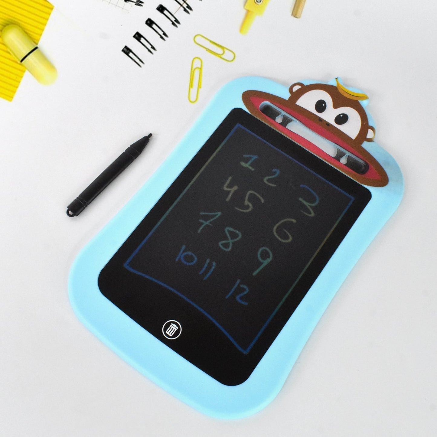 Kids Portable LCD Writing Tablet (1 Pc / Mix Design) Your Brand