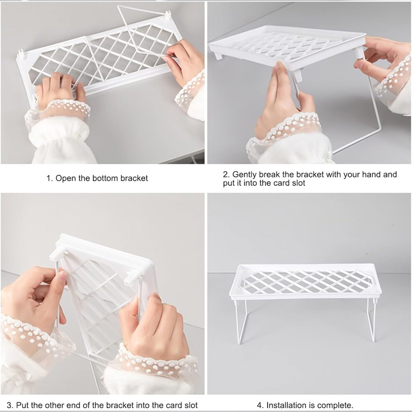 Bathroom Organizer Kitchen Utility Storage Rack Shelf Divider Makeup Home Your Brand