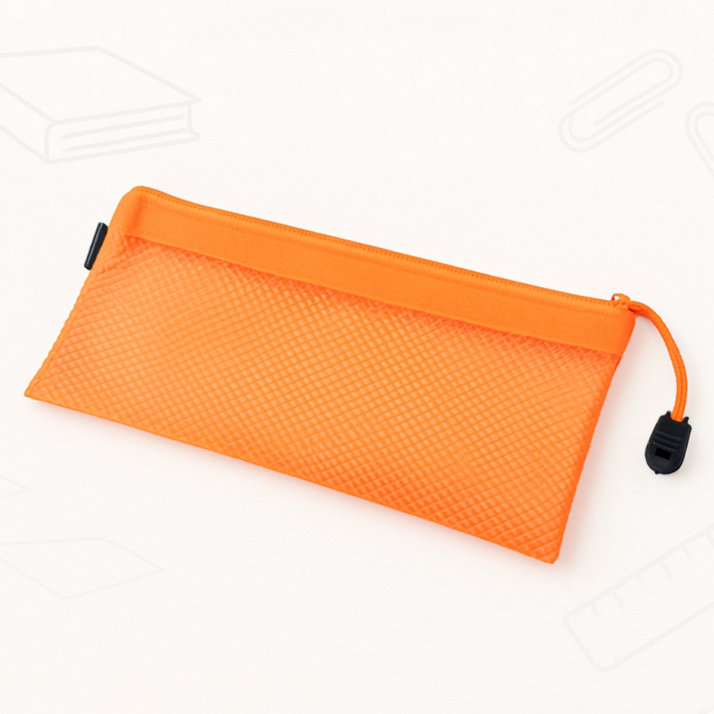 Zipper Mesh Pouch Multipurpose Travel Bag for Cosmetics Makeup Offices Supplies Your Brand