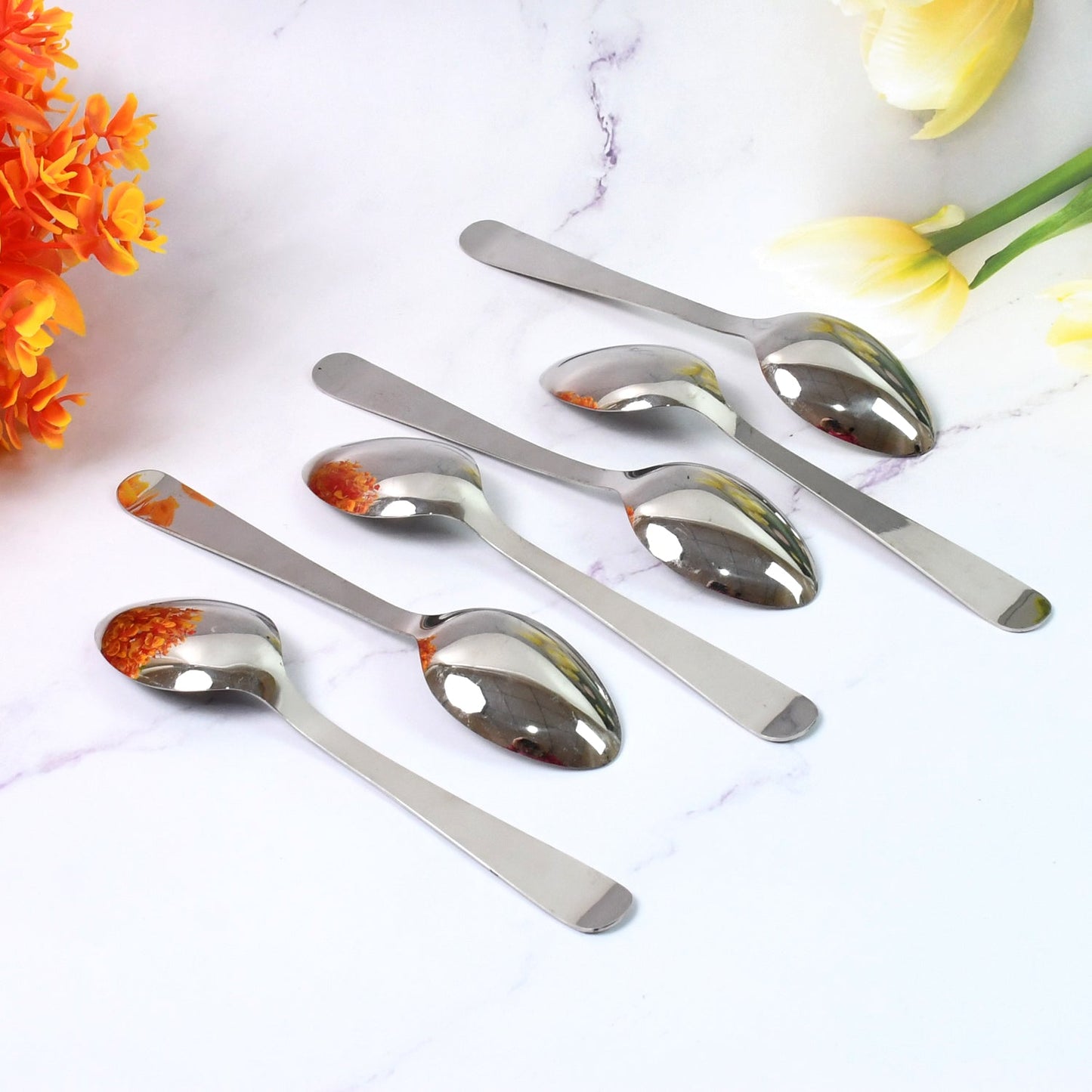 Stainless Steel Table Spoons Set of 6 Your Brand