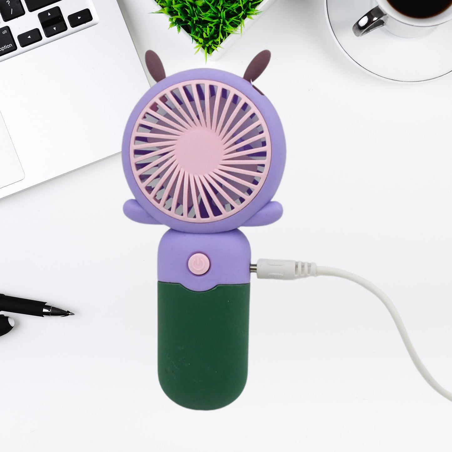 Mini USB Handheld Fan, Portable and lightweight Mini Fan for Home, Office, Travel and Outdoor Use (1 Pc) Your Brand