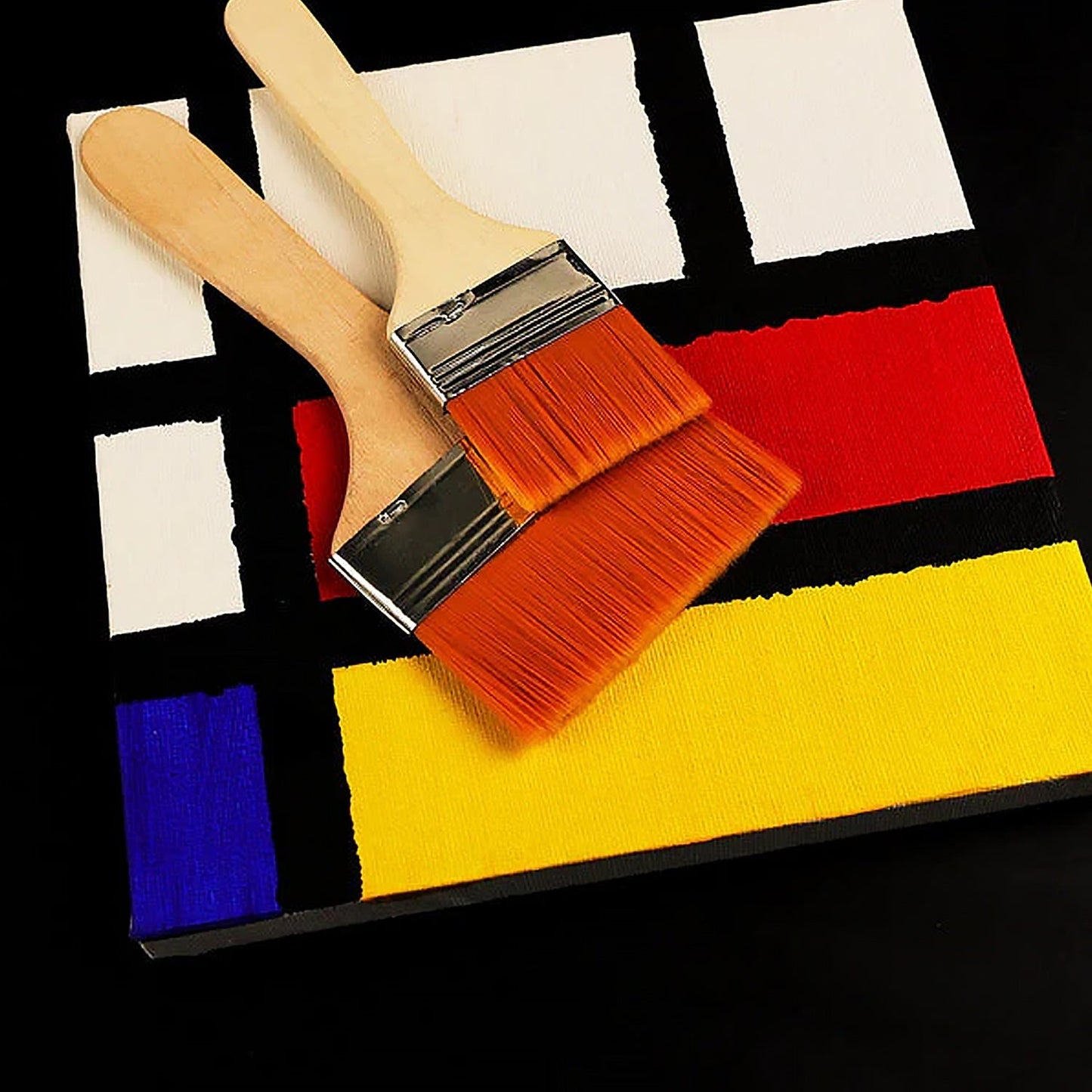 Painting Brush Nylon Pine Brush Tool Board Brush Dusting Cleaning Wall Paint Brush (6 Pc Set) Your Brand