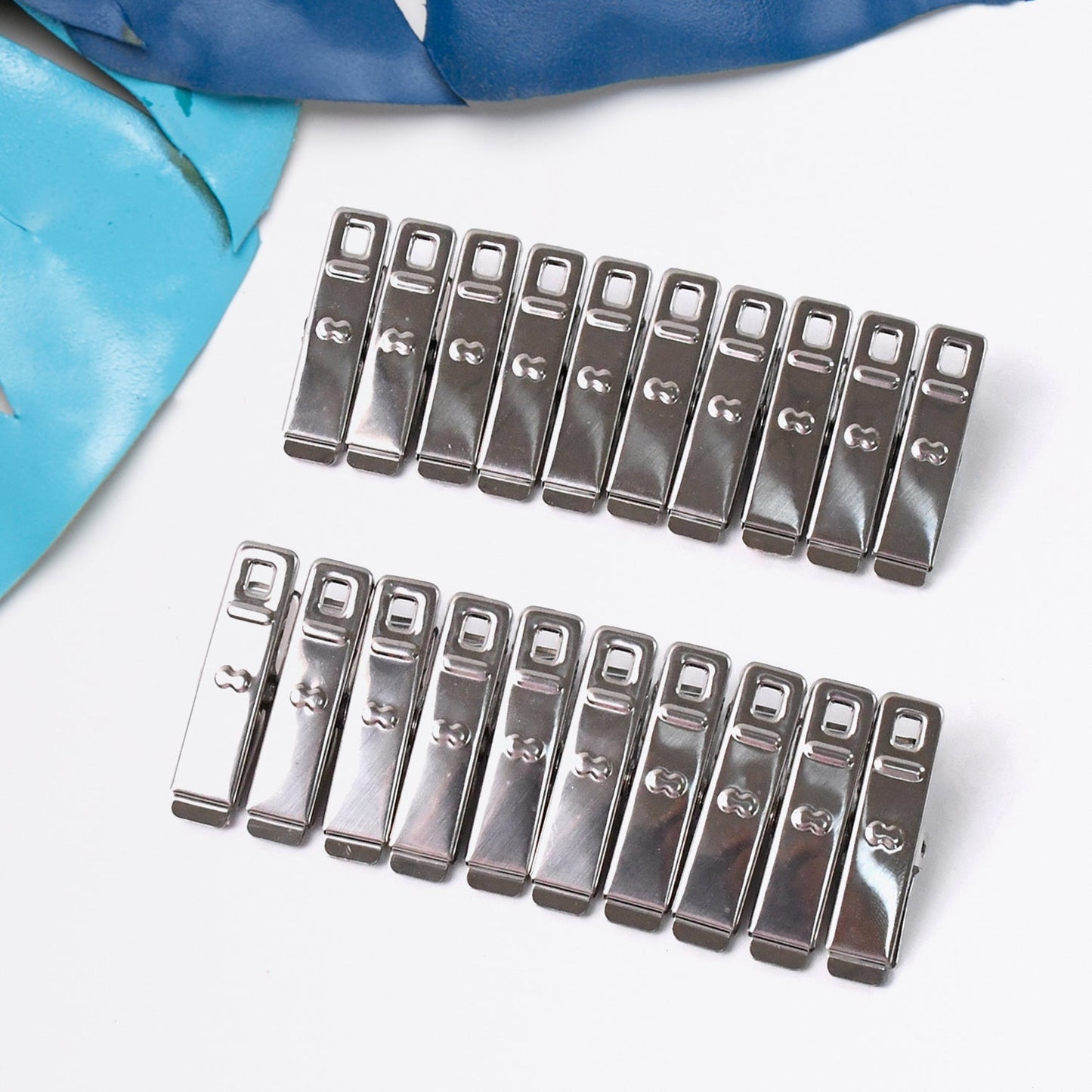 Cloth Drying Pins Stainless Steel Cloth Clips (20 Pcs Set) Your Brand