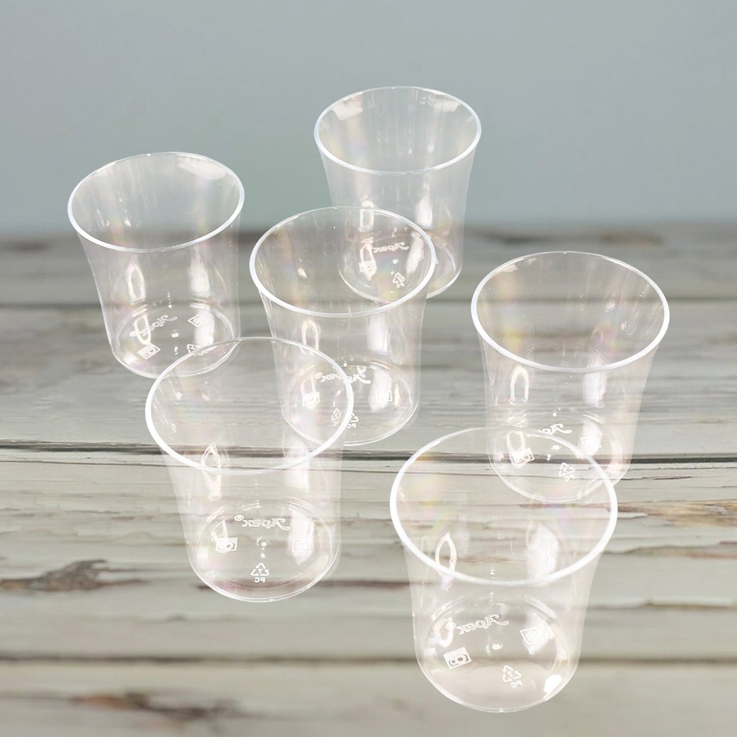 Apex Welcome Plastic Glass Set for Daily Use – Set of 6 Your Brand