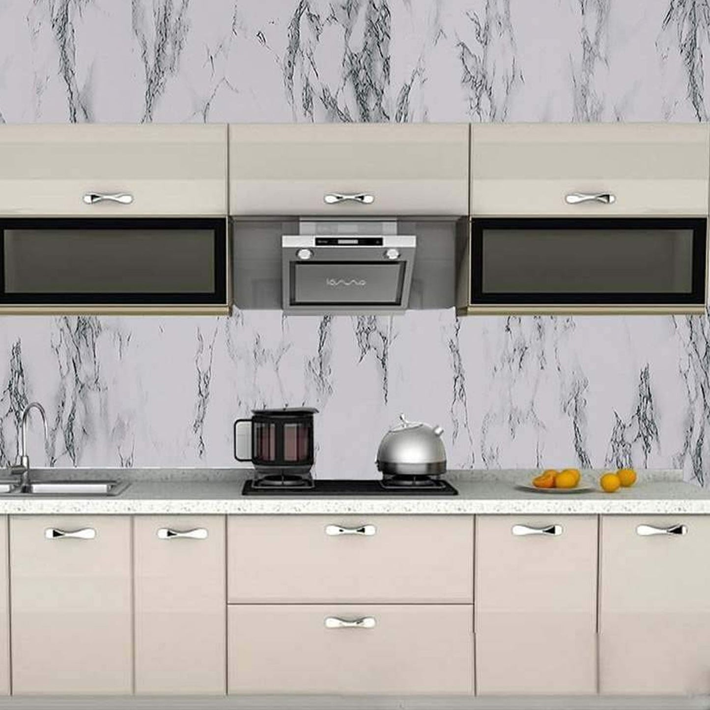 Adhesive Kitchen Wallpaper (2m x 60 Cm) Your Brand
