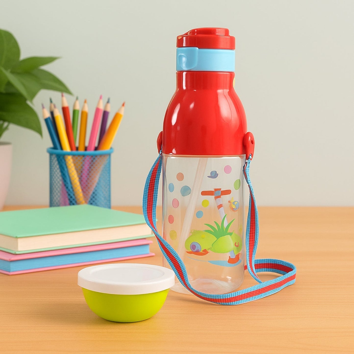 900ml Insulated Water Bottle with Dori & Straw: Leakproof, BPA-Free, Sports Bottle Your Brand