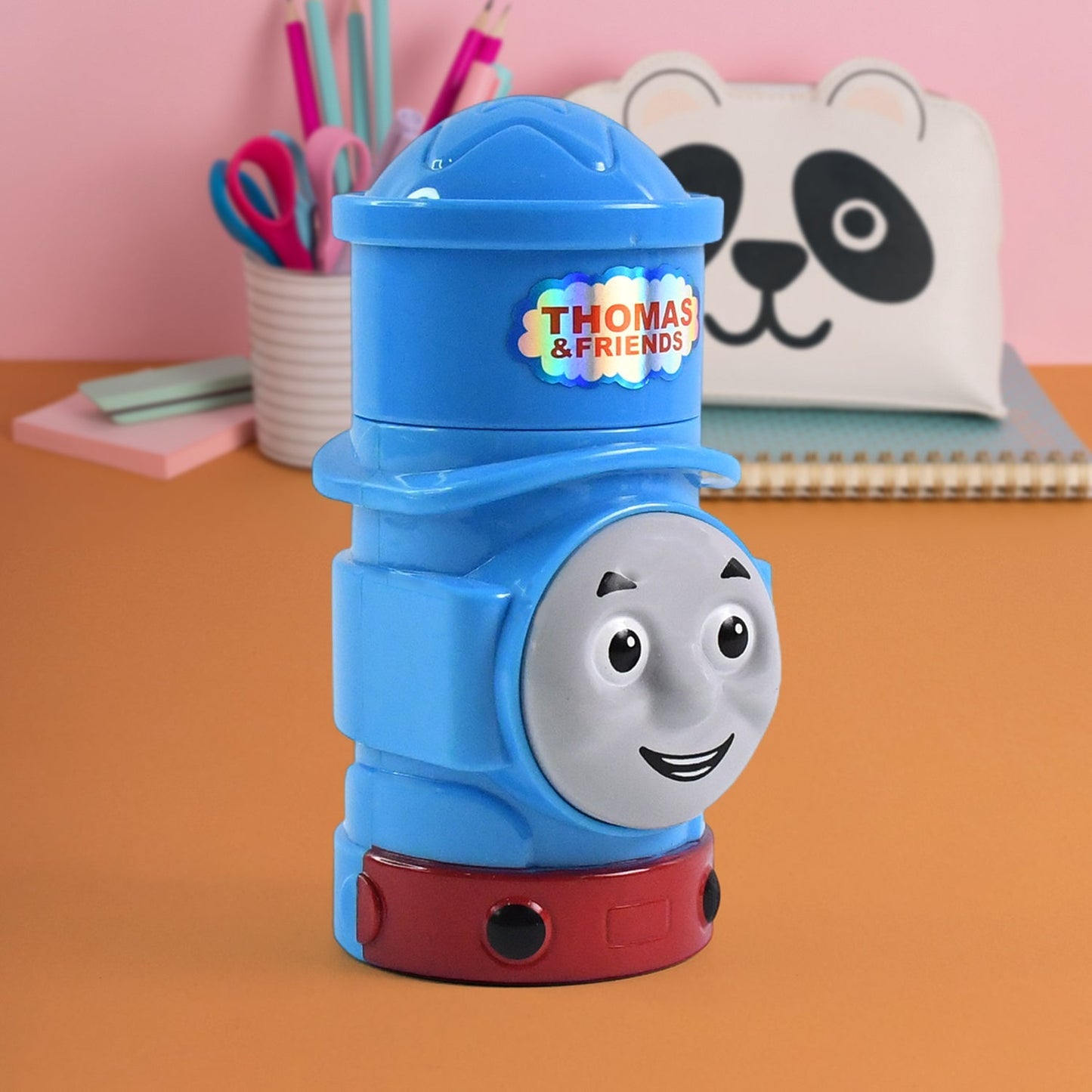 Plug-and-Play Cartoon Mini Fan in Train Character Design Your Brand