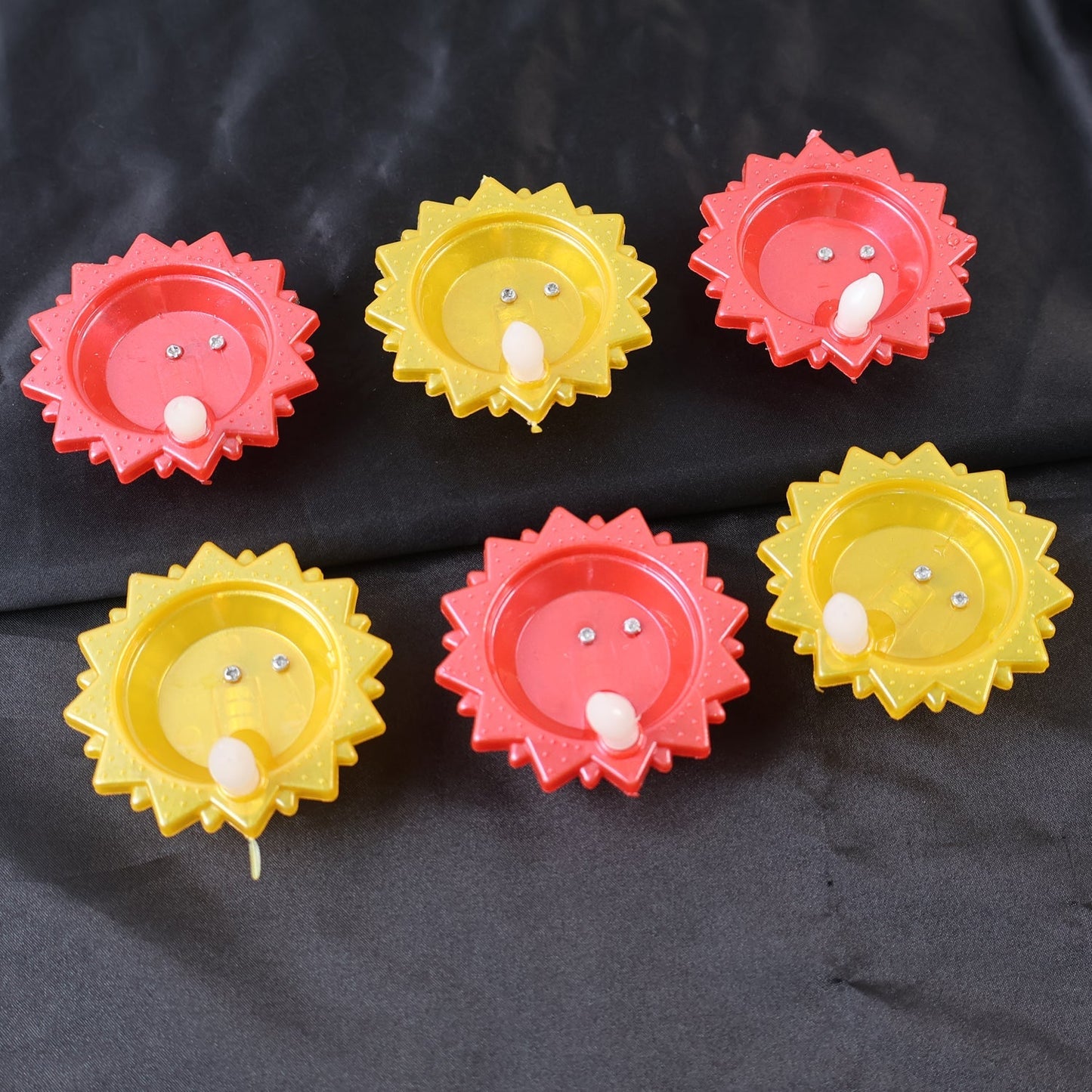 Water Sensor LED Diya Set (6 Pc) Your Brand