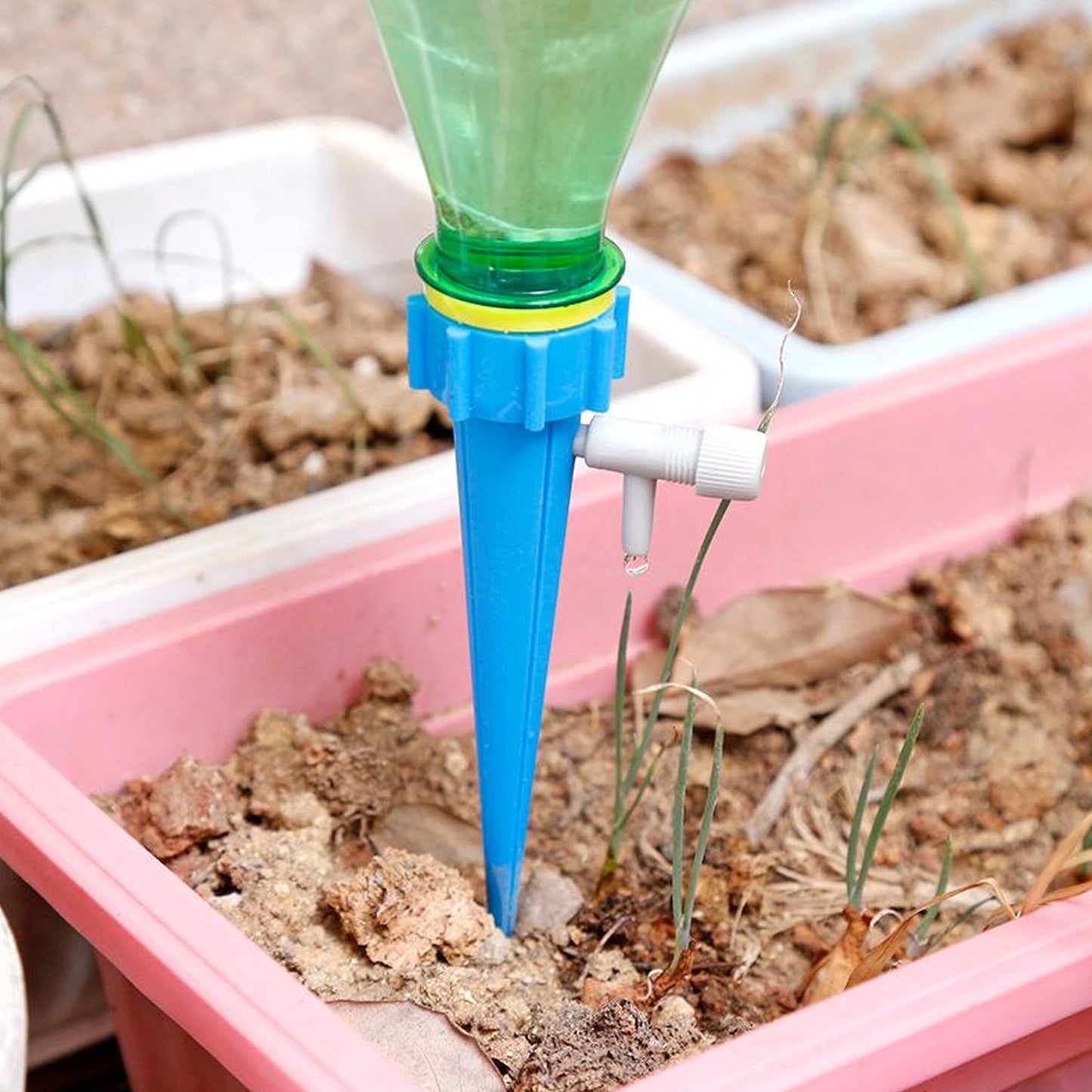 Adjustable Plant Watering Spikes with Slow Release Valve Your Brand