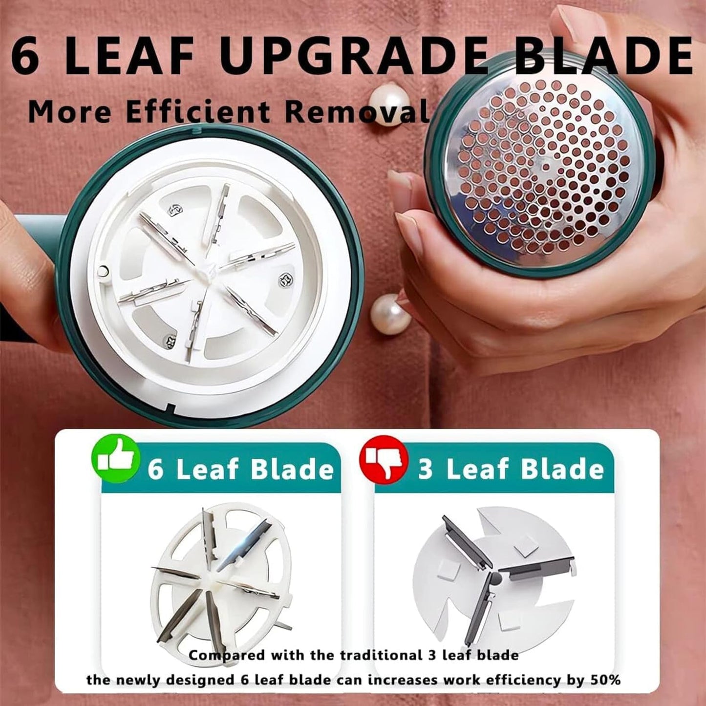 Portable Lint Remover with USB Cable (1 Pc) Your Brand